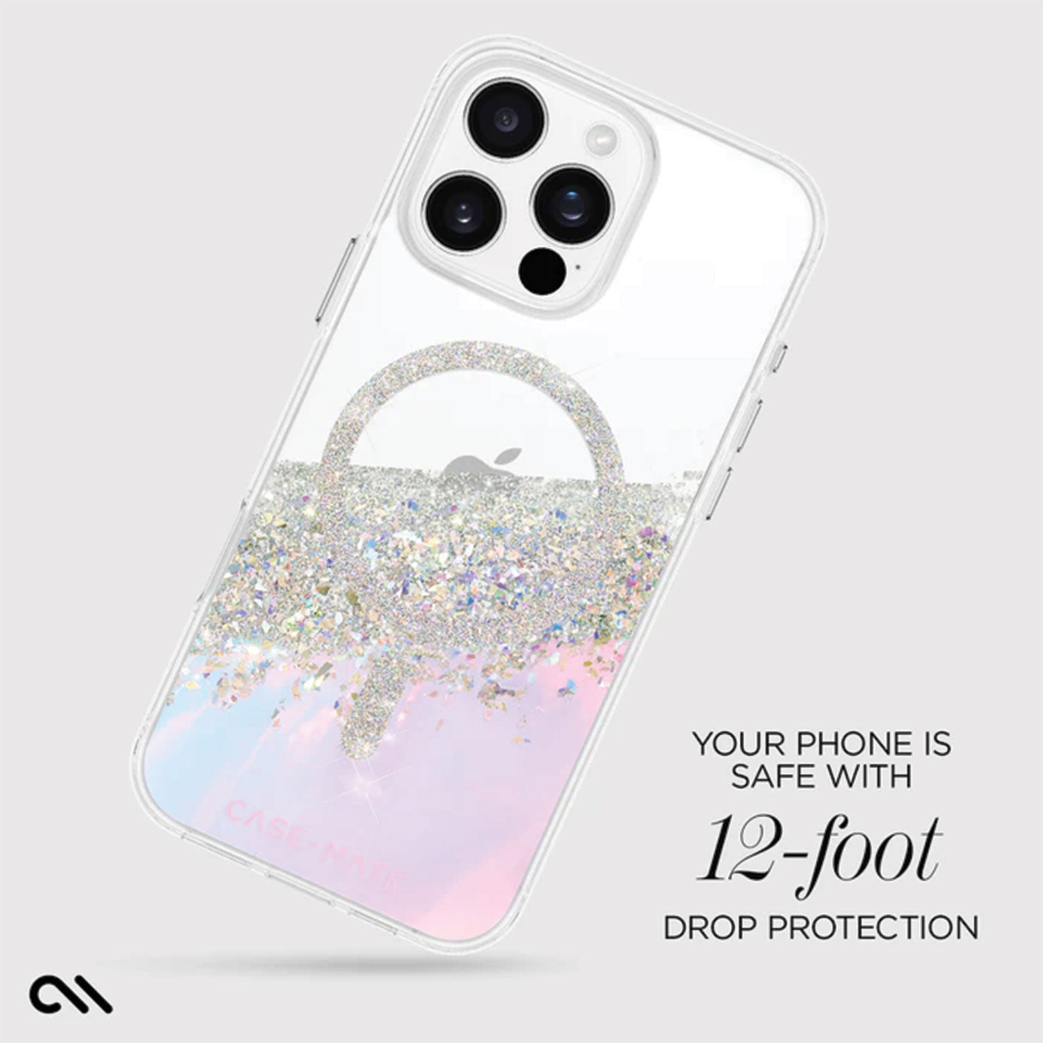 Case-Mate iPhone 16 Pro Case Karat Soap Bubble with MagSafe