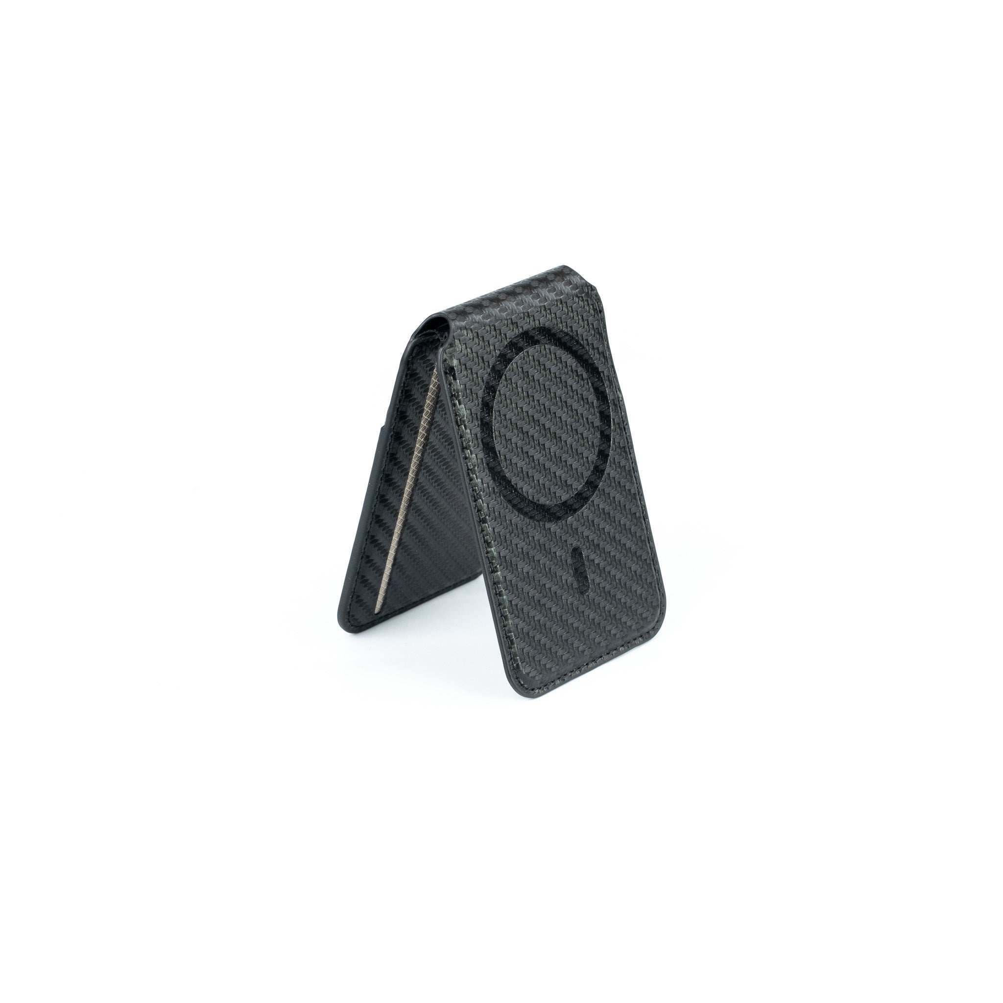 Magnetic Wallet Card Holder With FlexStand