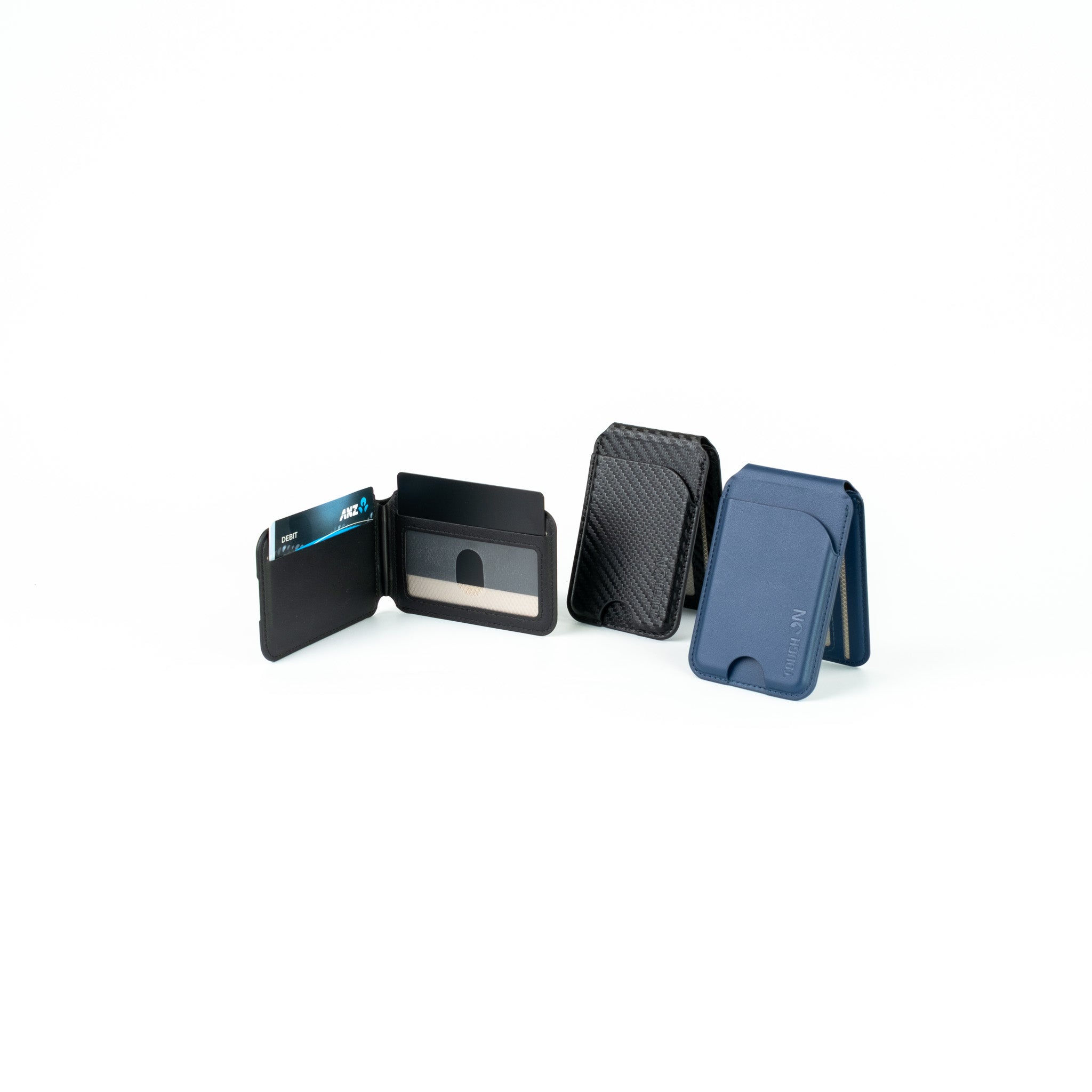 Magnetic Wallet Card Holder With FlexStand