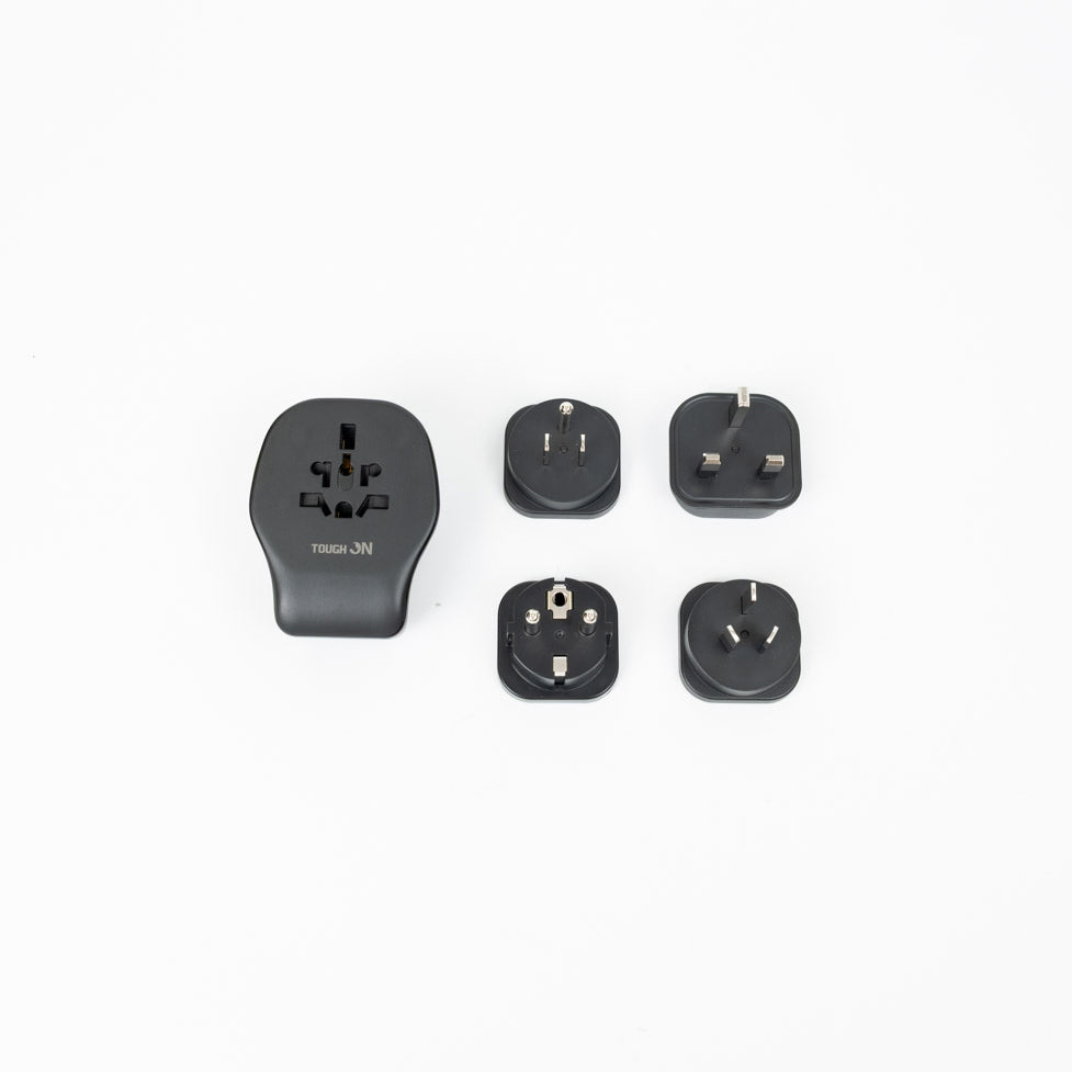 Tough On 20W Universal Travel Charger with 4 Plug Adapter
