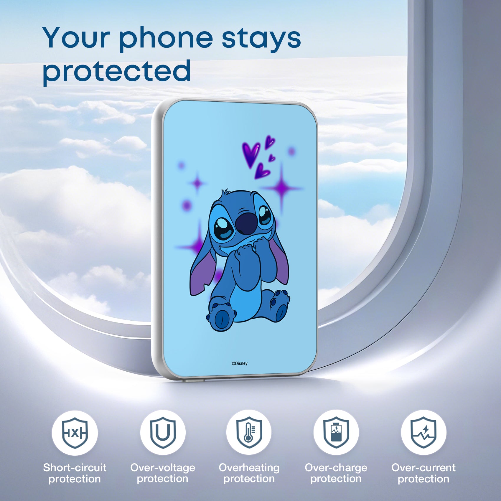 Disney Magnetic Power Bank 5000mAh 15W Fast Charging