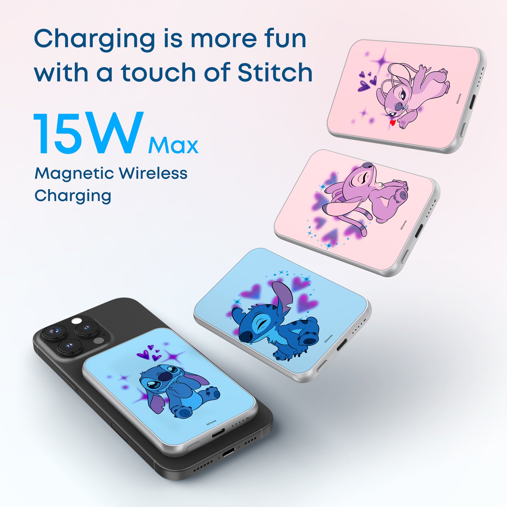 Disney Magnetic Power Bank 5000mAh 15W Fast Charging