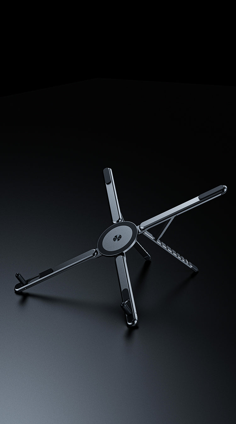 MagStand Tablet Stand Magnetic Phone Holder Grey