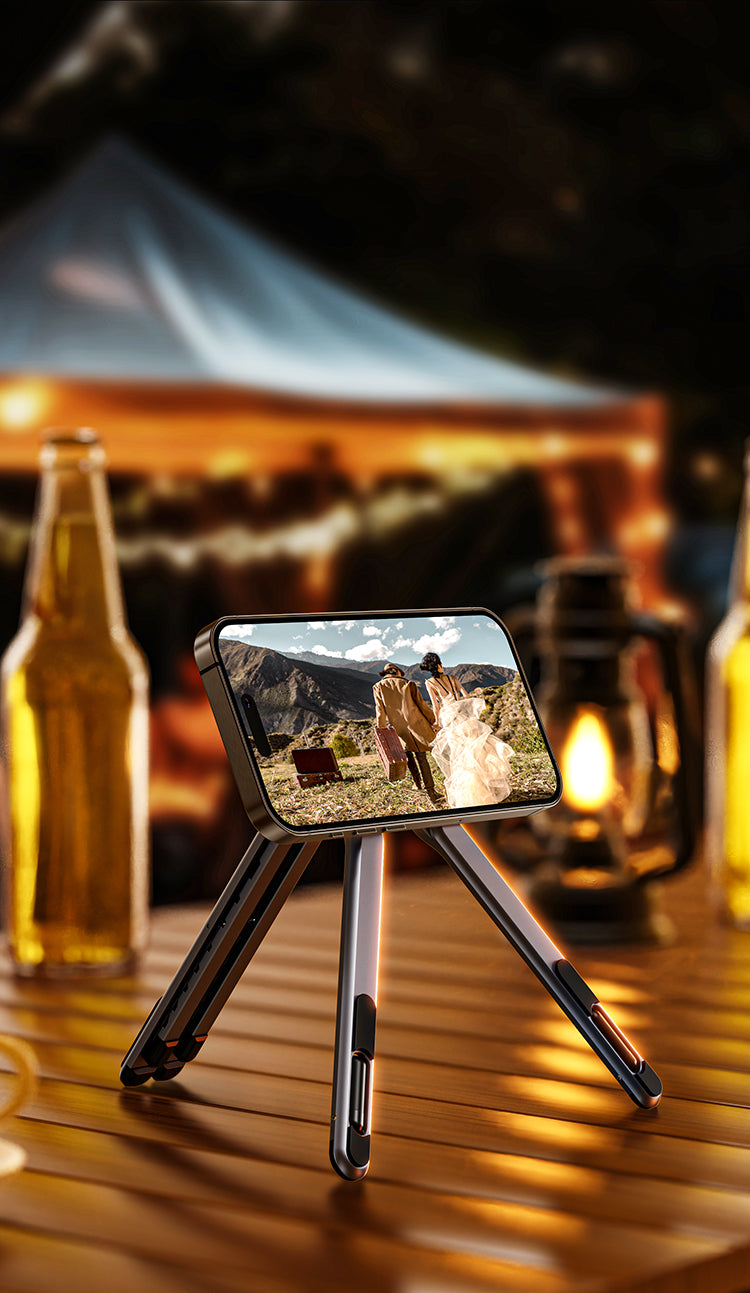 MagStand Tablet Stand Magnetic Phone Holder Grey