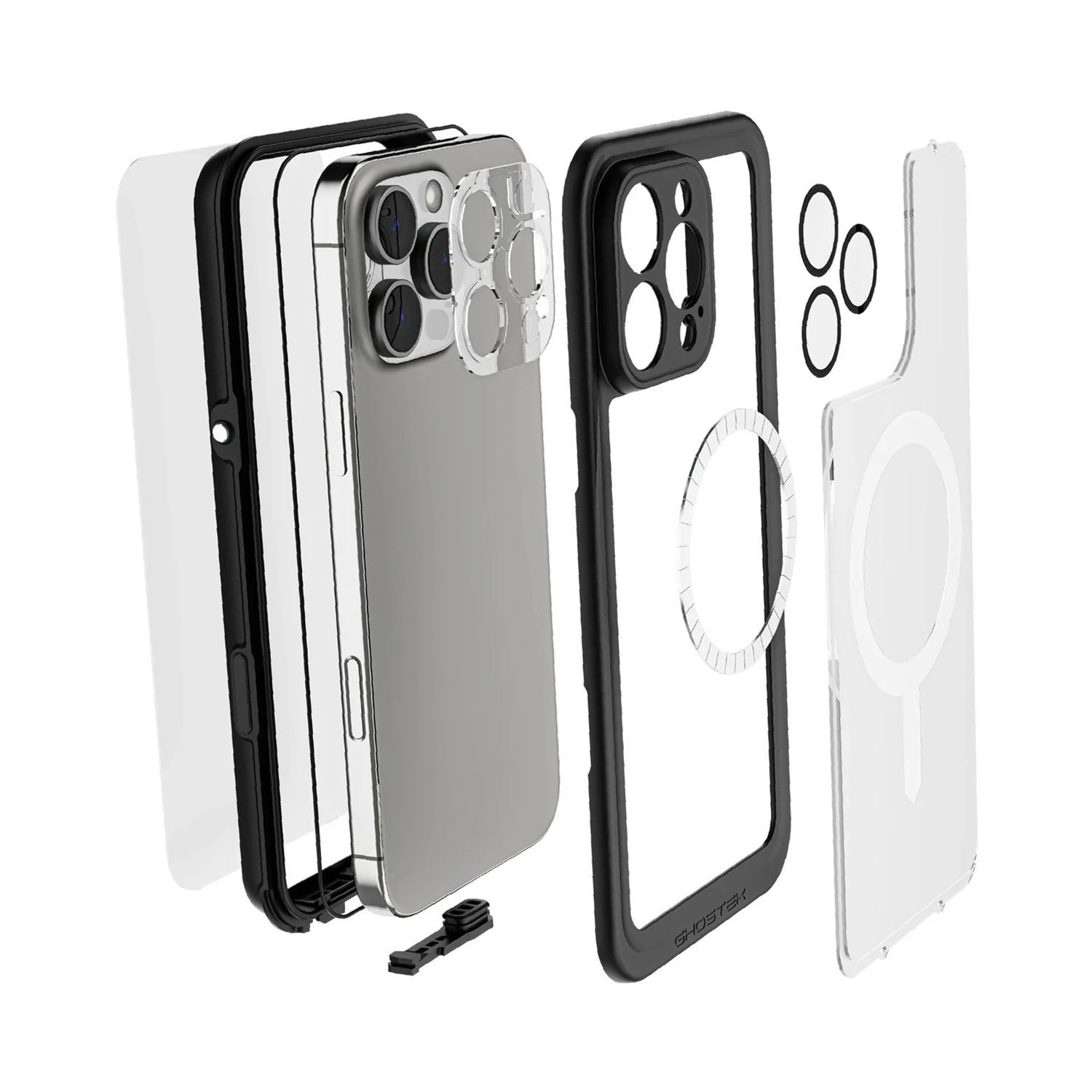 Ghostek iPhone 16 Pro Case Nautical Slim Waterproof with Magsafe