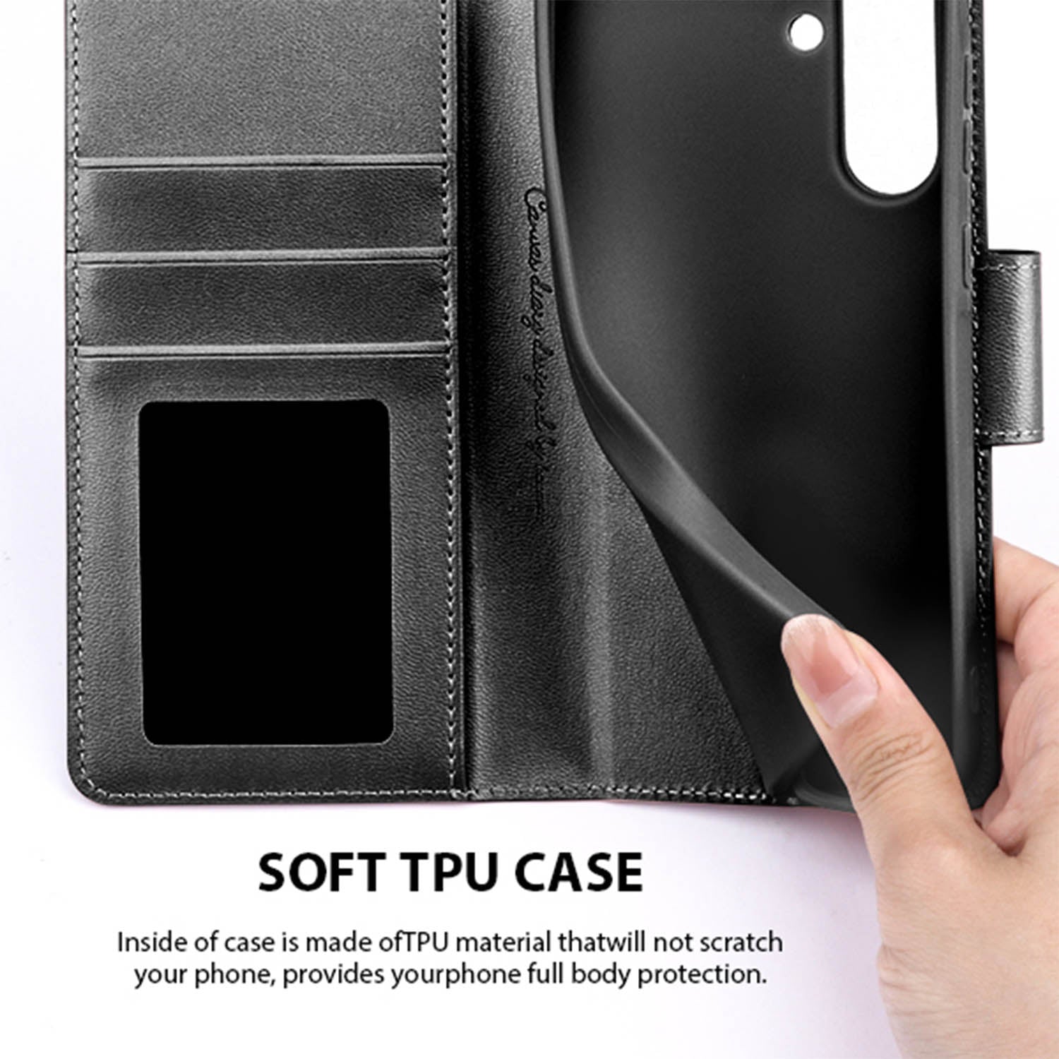 Hanman Samsung Galaxy A36 Case Wallet Leather