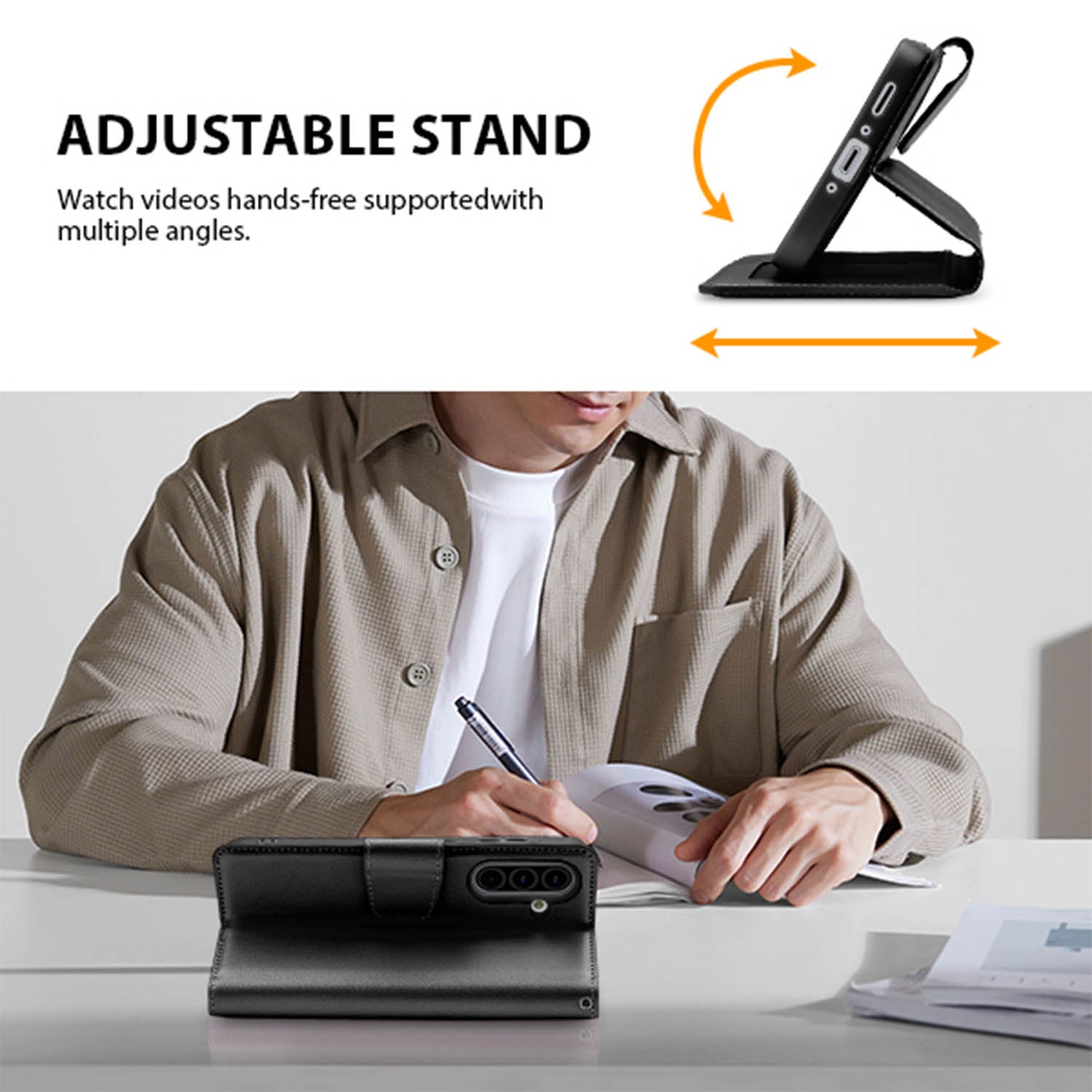 Hanman Samsung Galaxy A36 Case Wallet Leather