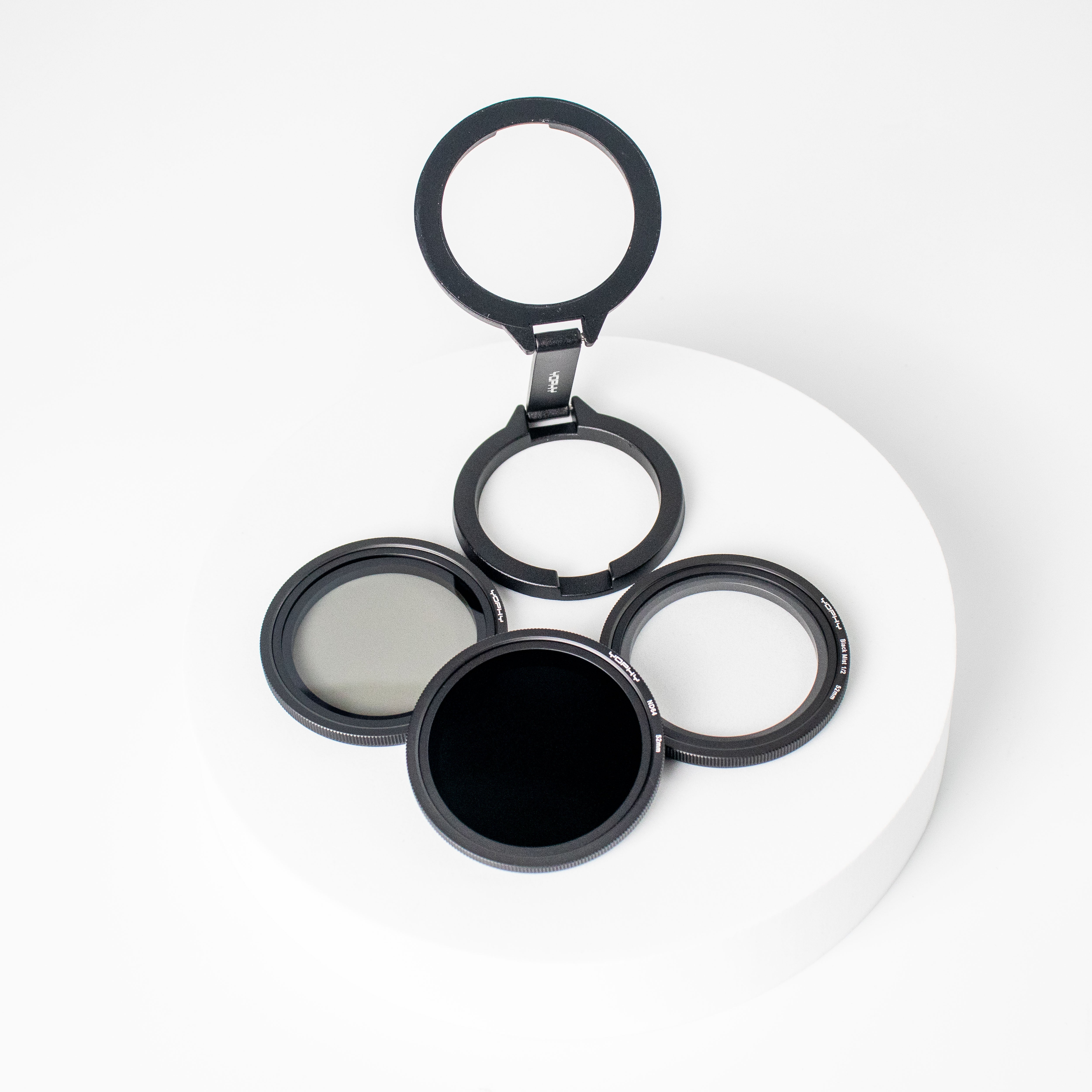 YOPHY Foldable Magnetic Phone Mount Stand with CPL Filter