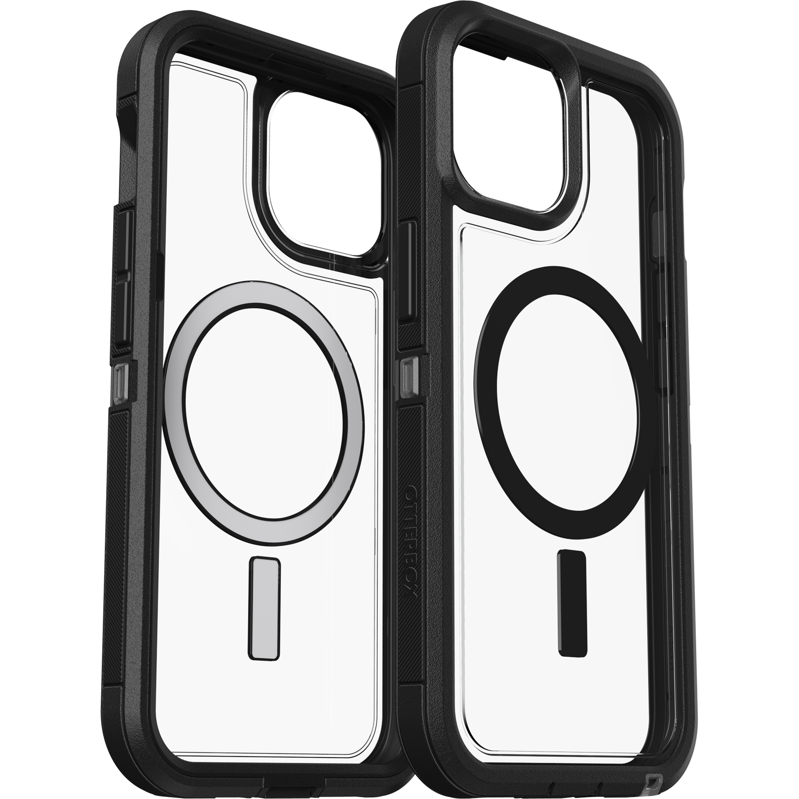 OtterBox iPhone 15 Defender XT Clear Case with Magsafe Black Crystal