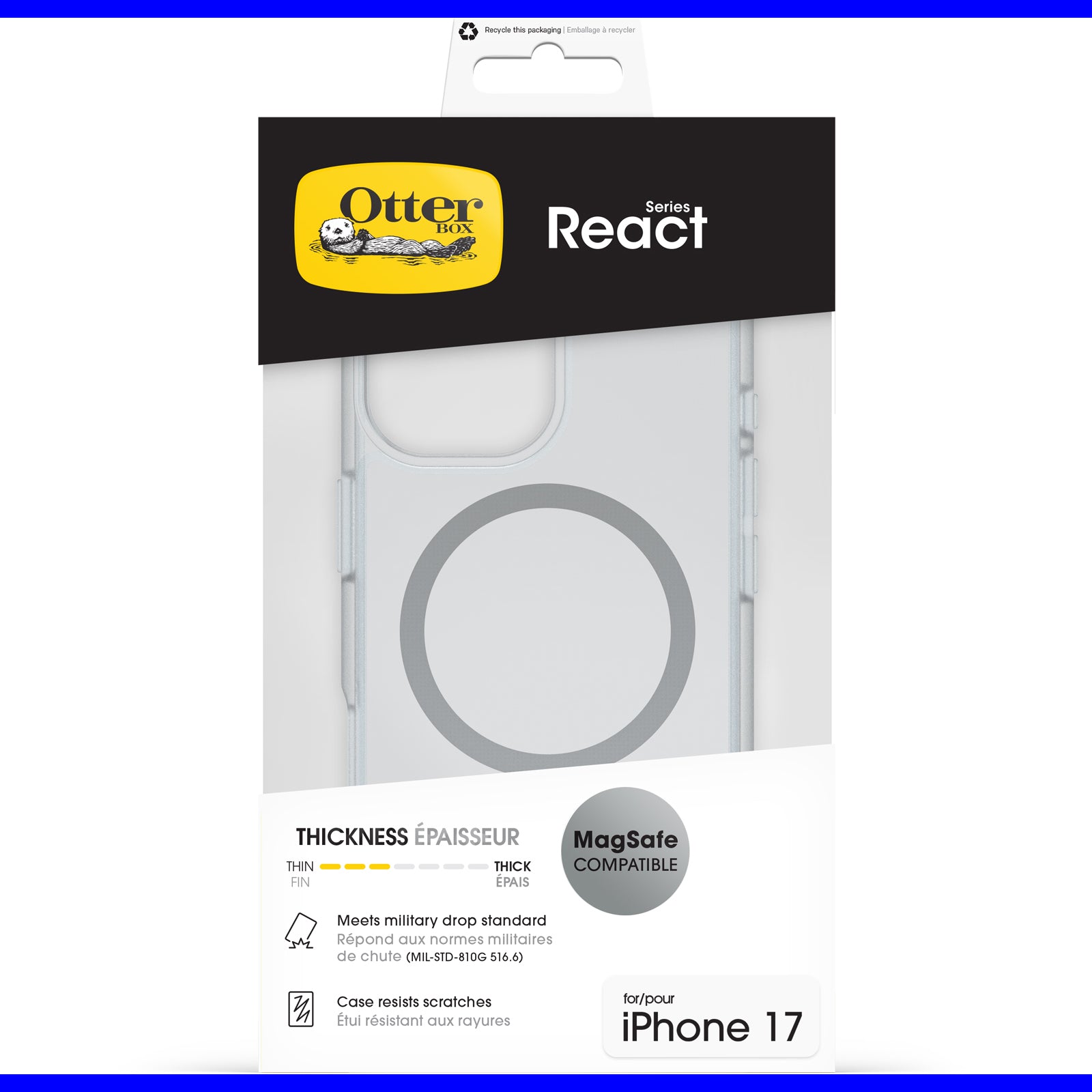 OtterBox iPhone 17 Case with MagSafe React Series