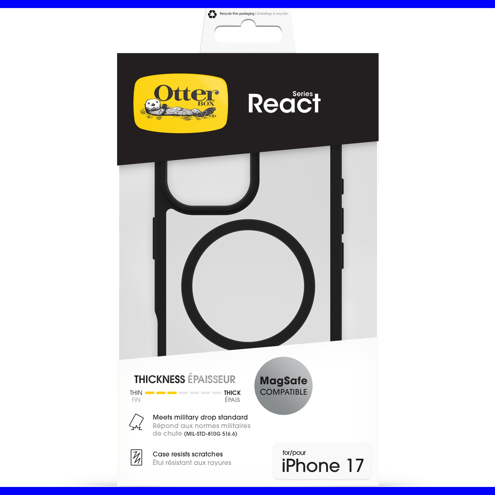 OtterBox iPhone 17 Case with MagSafe React Series