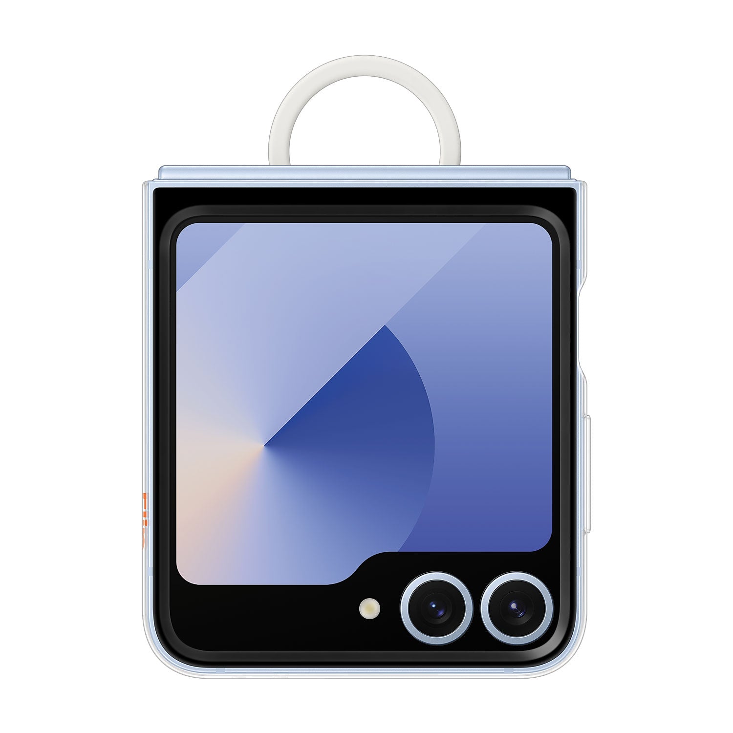 Samsung Galaxy Z Flip6 Clear Case with Ring