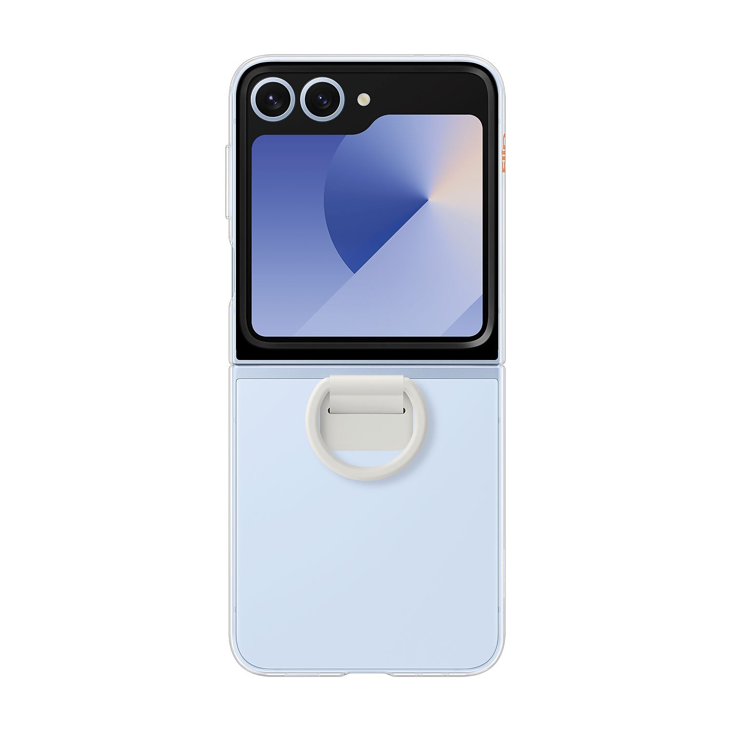 Samsung Galaxy Z Flip6 Clear Case with Ring