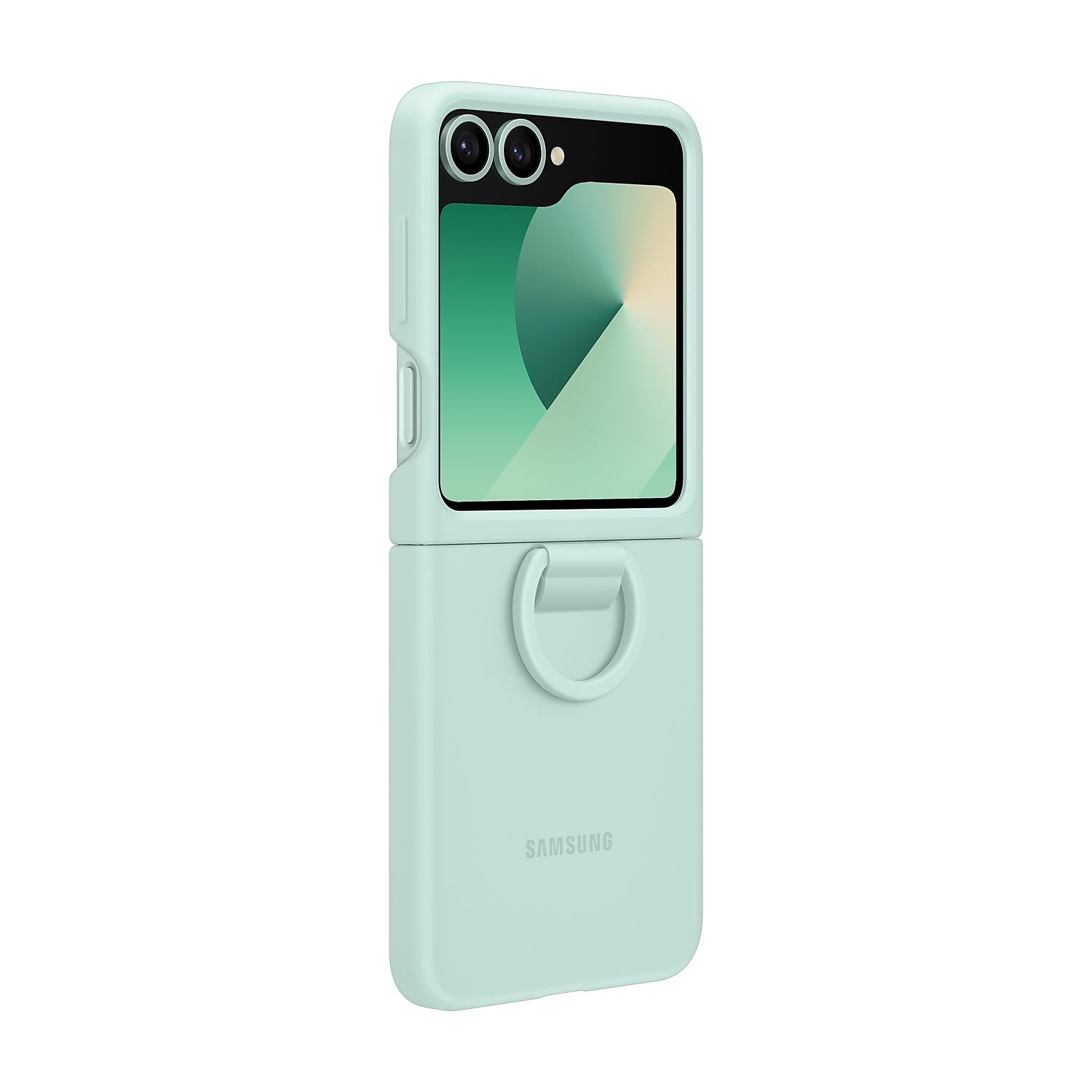 Samsung Galaxy Z Flip6 Silicone Case with Ring