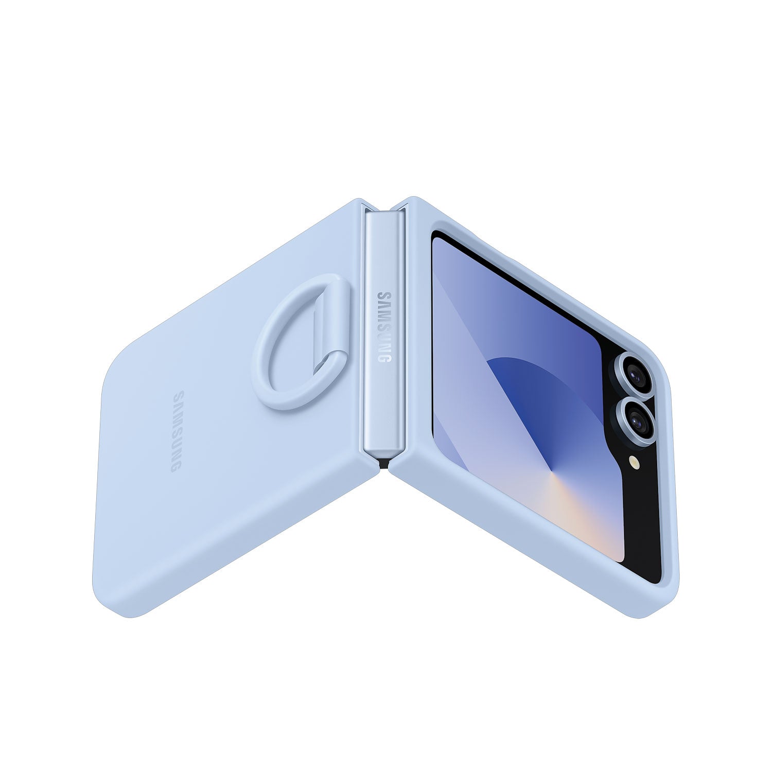 Samsung Galaxy Z Flip6 Silicone Case with Ring