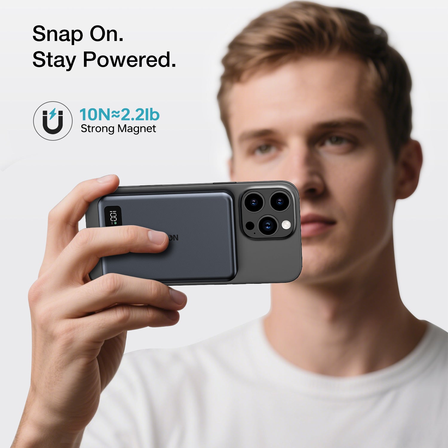 Tough On 10000mAh Magnetic Power Bank