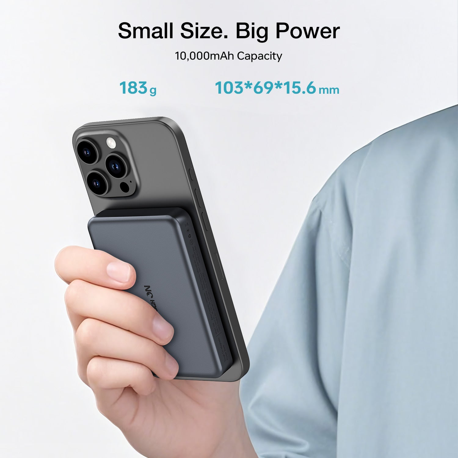 Tough On 10000mAh Magnetic Power Bank