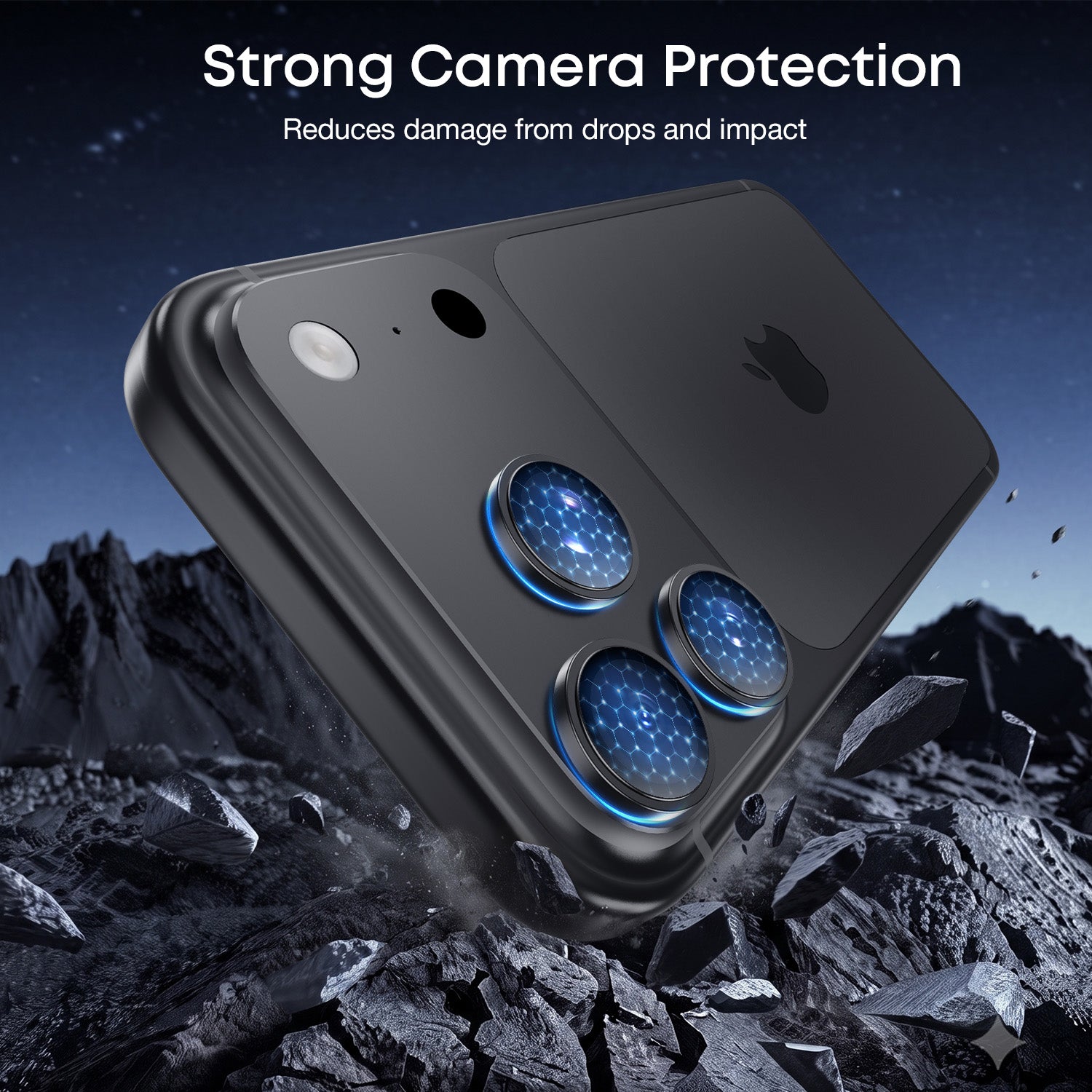 Tough On Camera Lens Protector Tempered Glass for iPhone