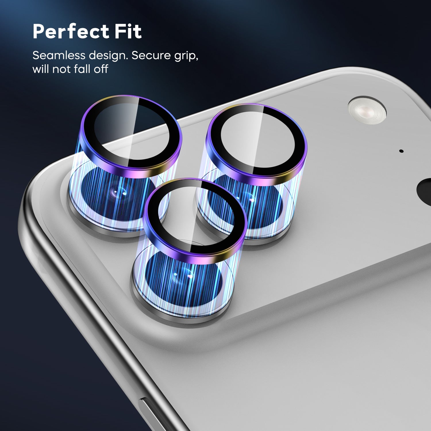 Tough On Camera Lens Protector Tempered Glass for iPhone