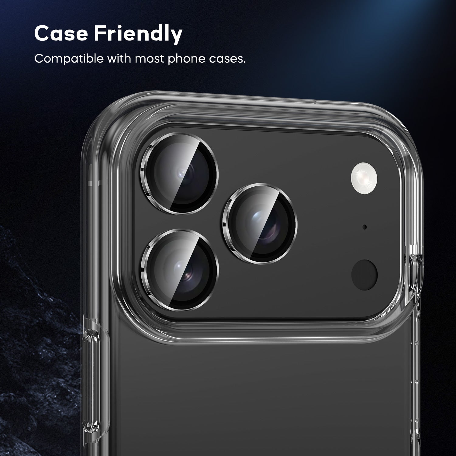 Tough On Camera Lens Protector Tempered Glass for iPhone