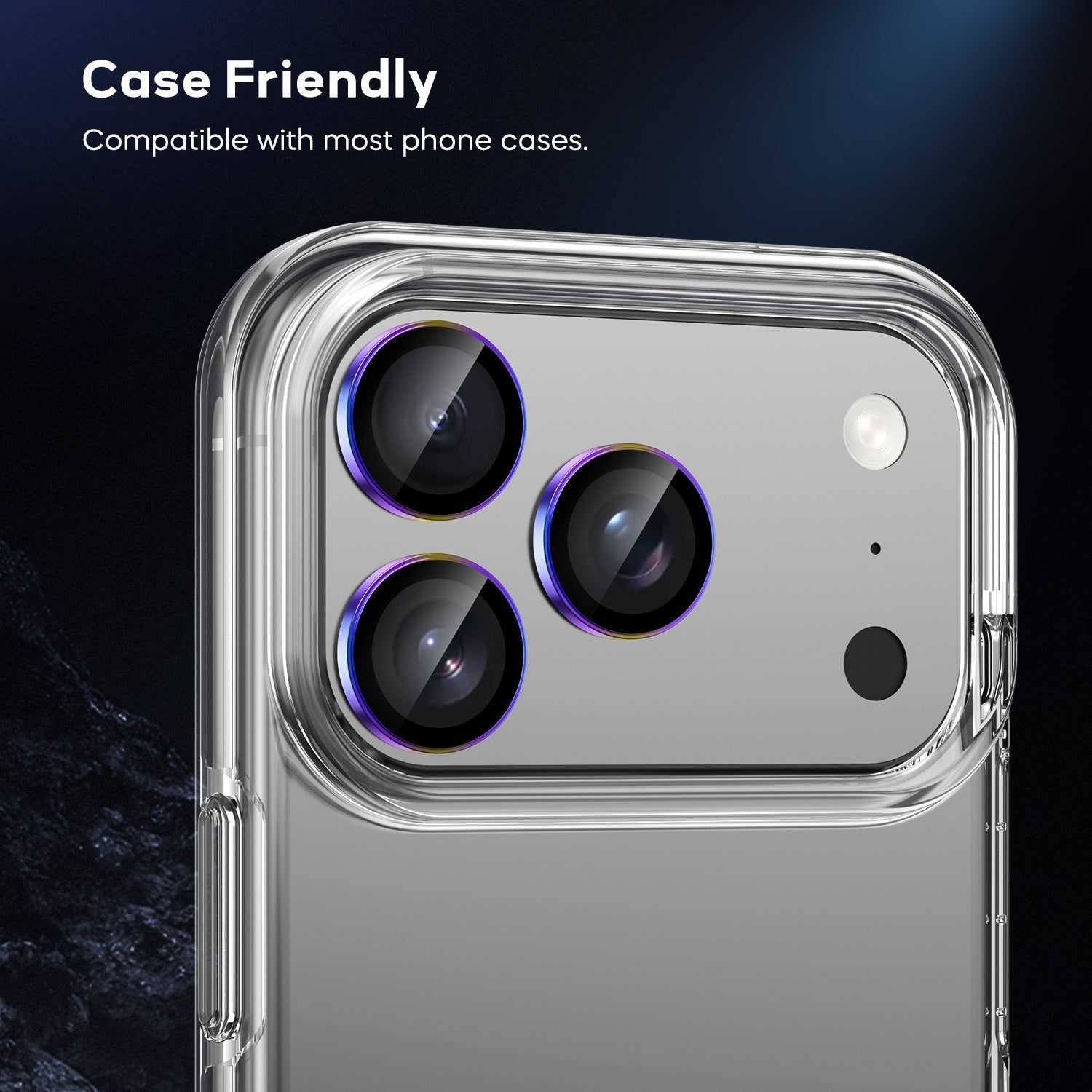Tough On Camera Lens Protector Tempered Glass for iPhone