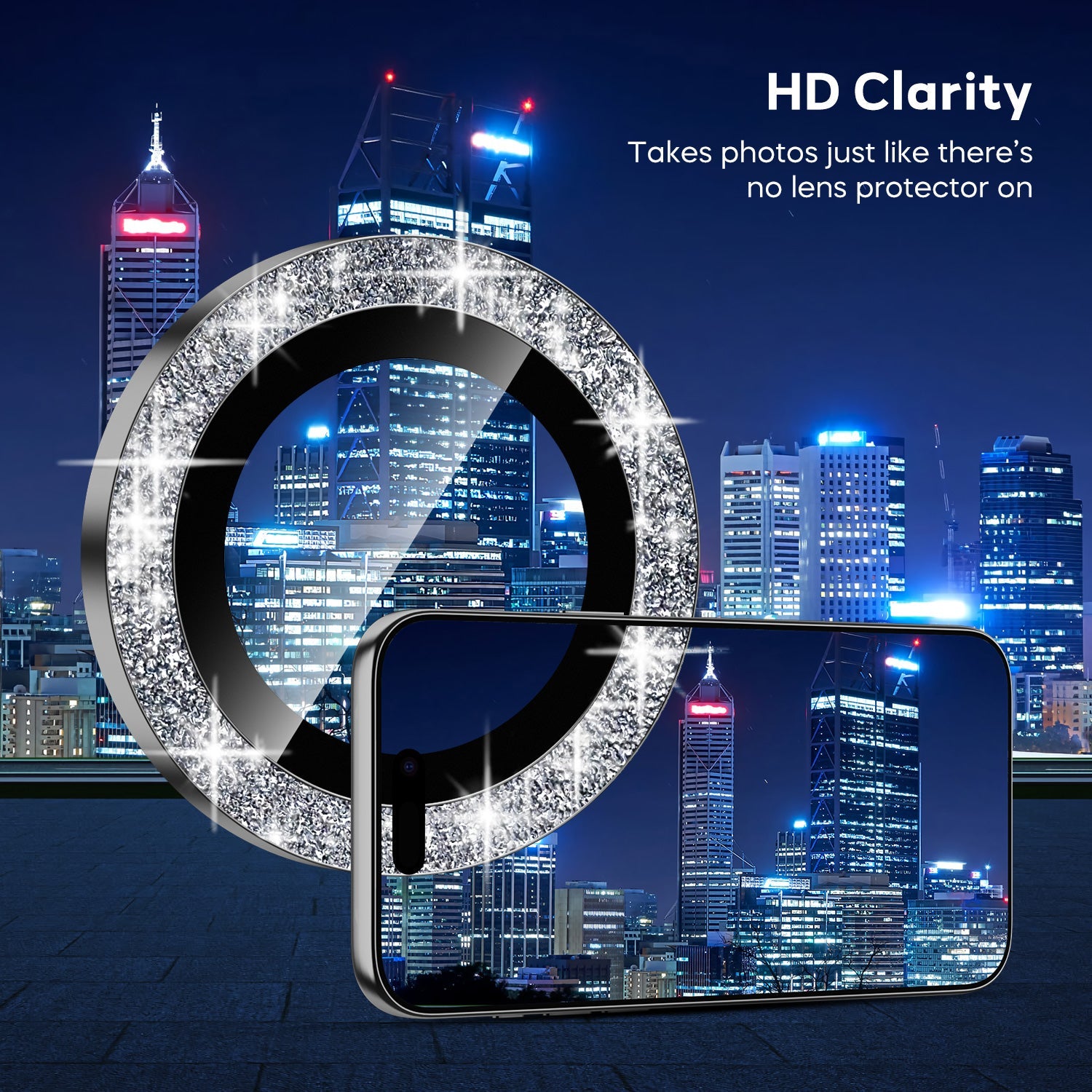 Tough On Camera Lens Protector Tempered Glass for iPhone