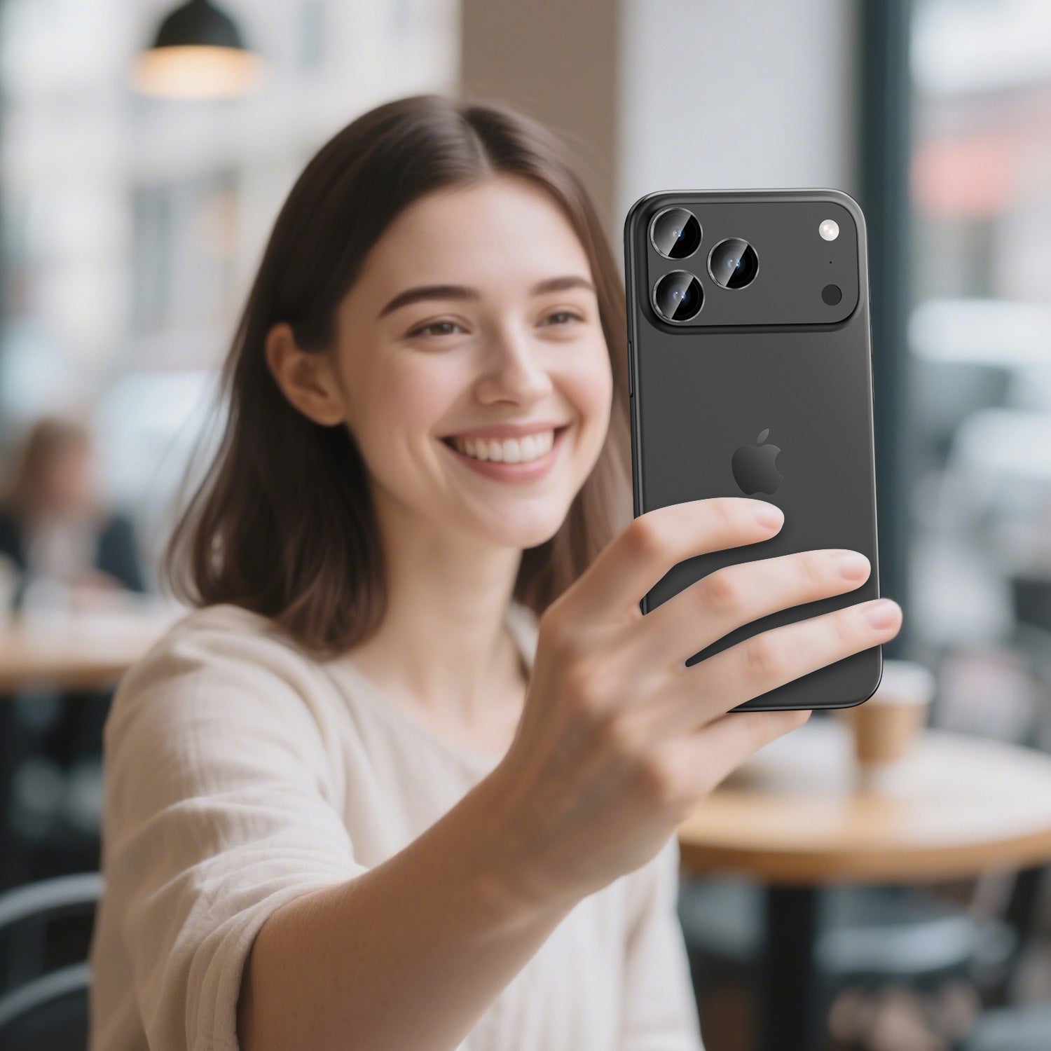 Tough On Camera Lens Protector Tempered Glass for iPhone