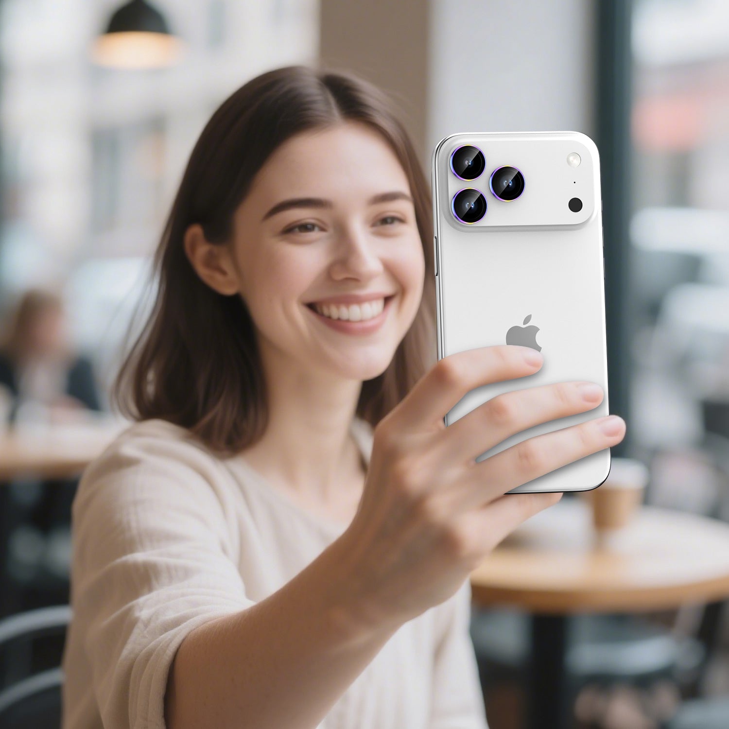 Tough On Camera Lens Protector Tempered Glass for iPhone