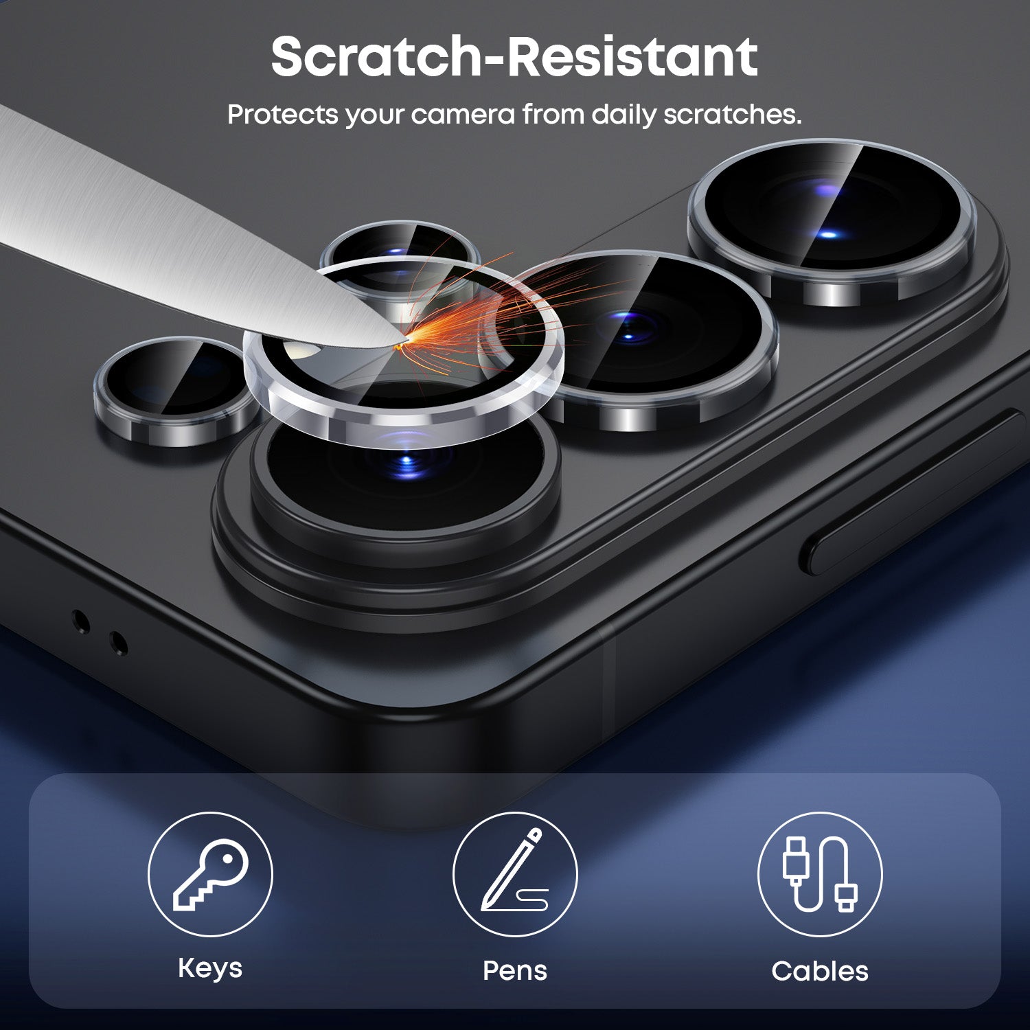 Tough On Camera Lens Protector for Samsung Galaxy S26 Series