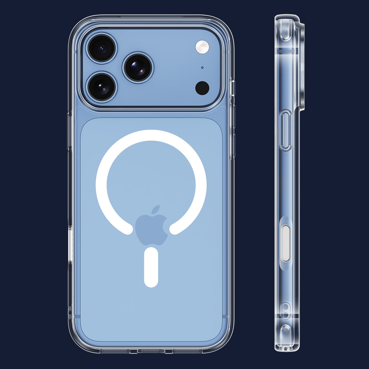 Tough On Clear MagSafe Case with No Yellowing for iPhone