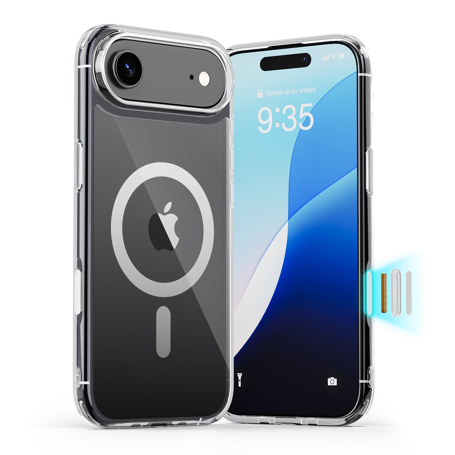 Tough On Clear MagSafe Case with No Yellowing for iPhone