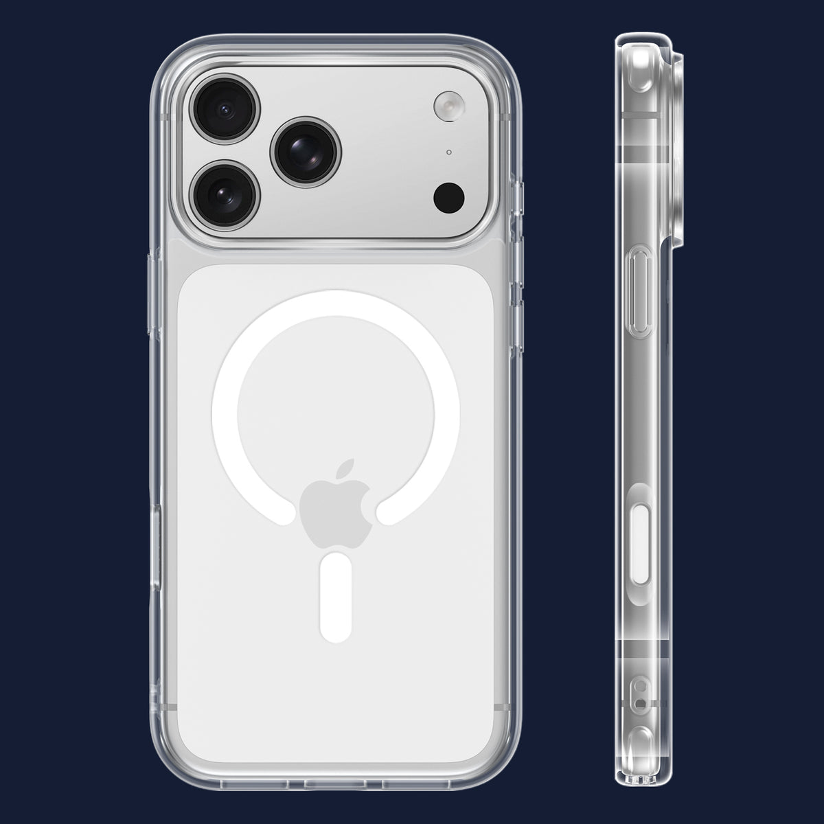 Tough On Clear MagSafe Case with No Yellowing for iPhone
