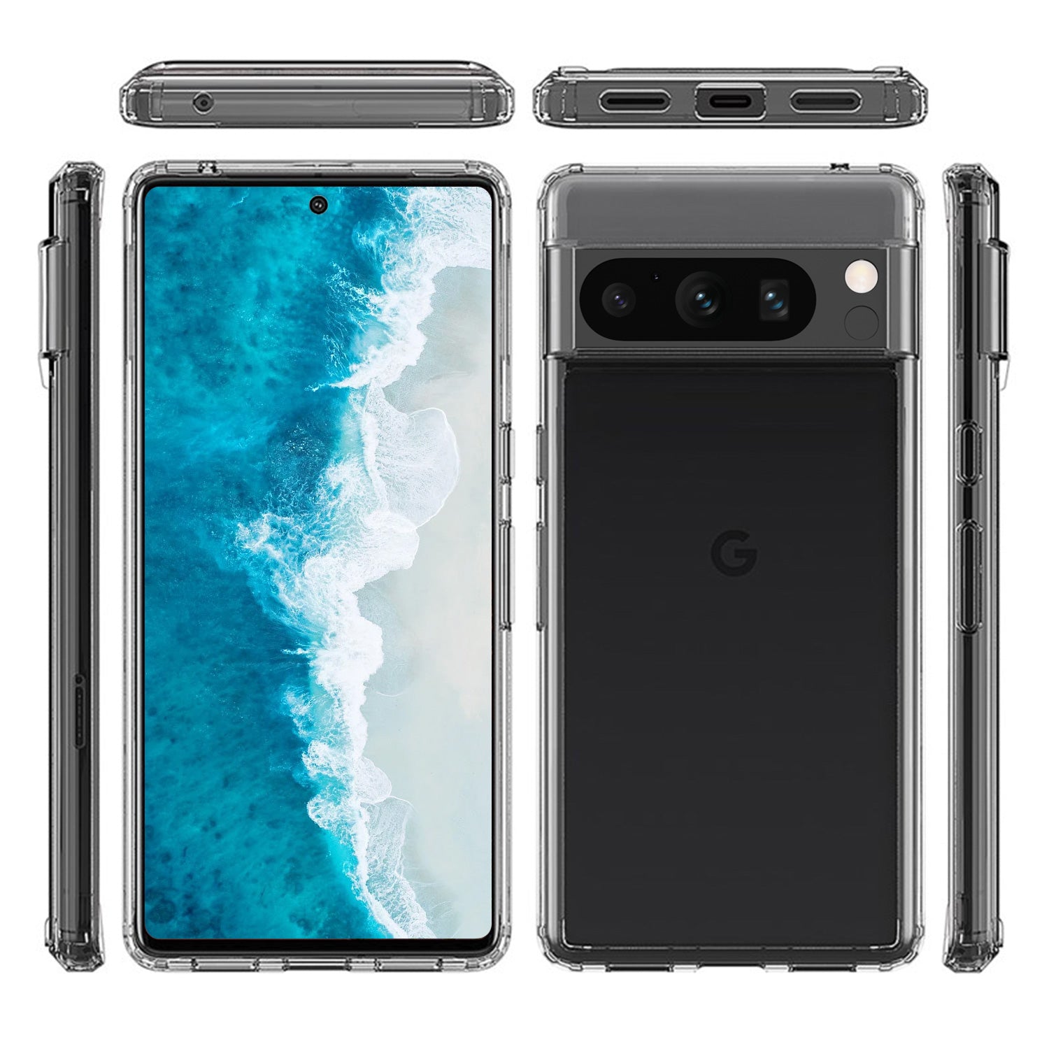 Tough On Google Pixel 8 Pro Case Clear Air