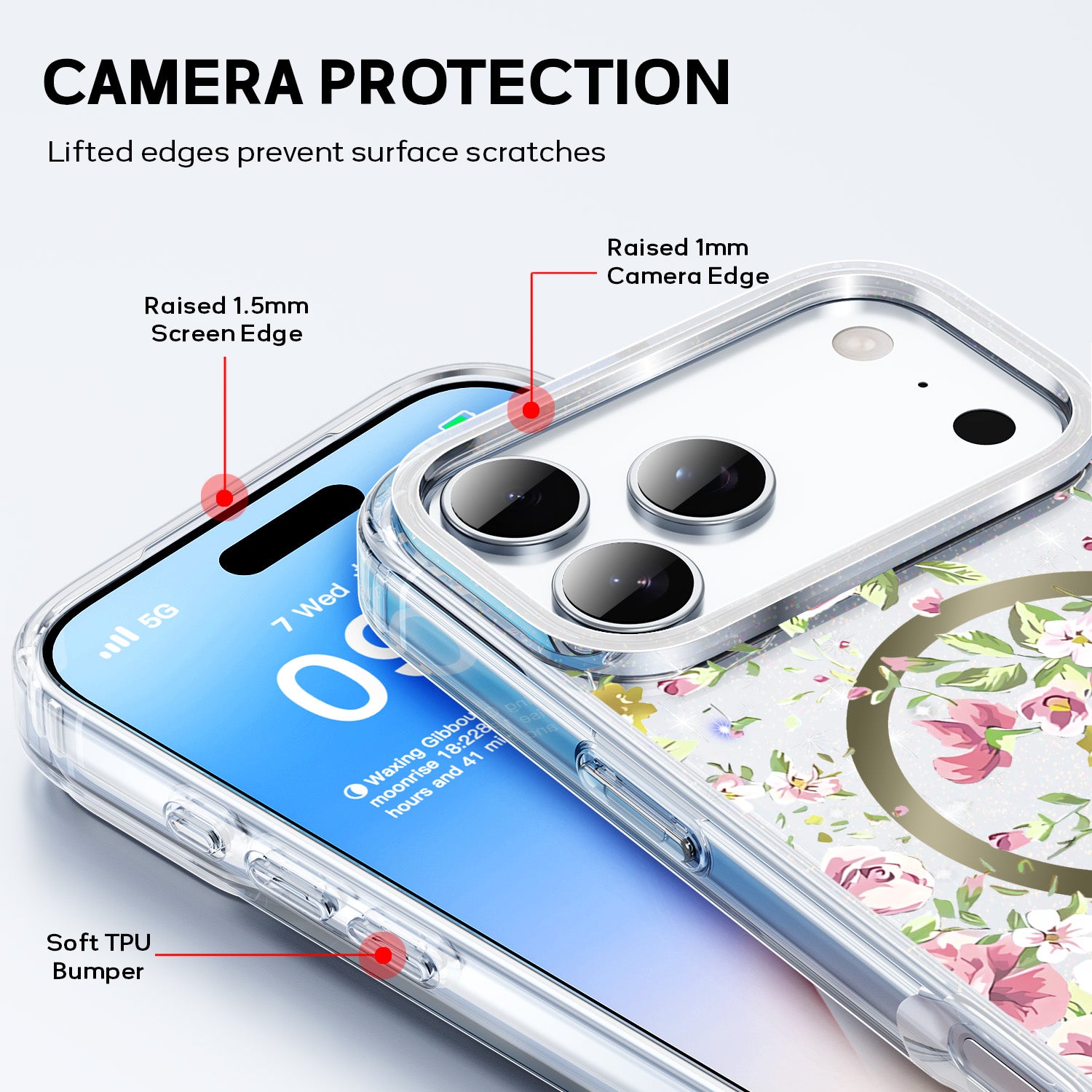Tough On IMD Pattern Case With MagSafe for iPhone 17 Series