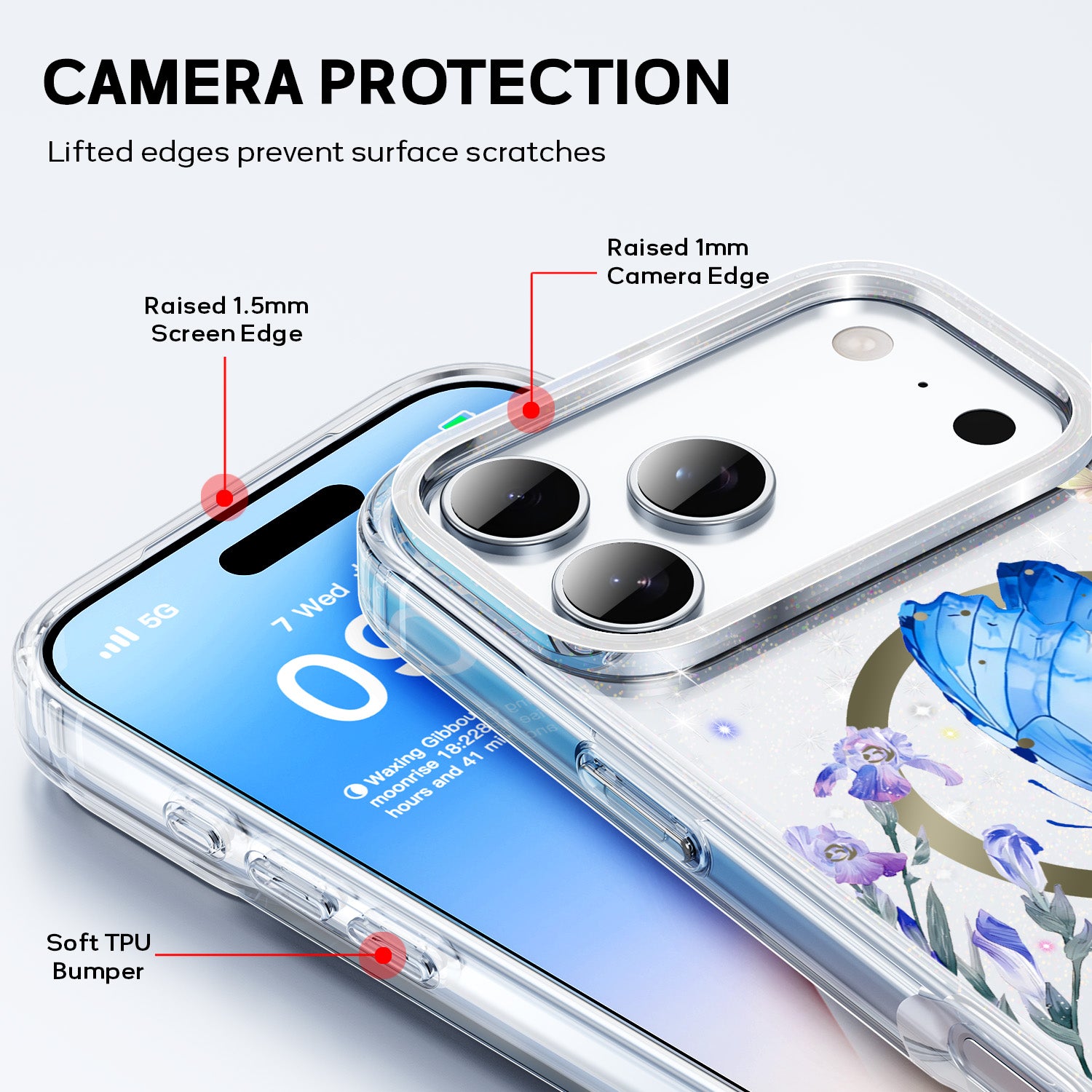 Tough On IMD Pattern Case With MagSafe for iPhone 17 Series