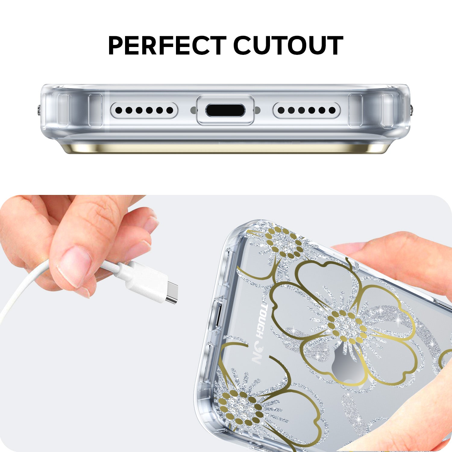 Tough On IMD Pattern Case With MagSafe for iPhone 17 Series
