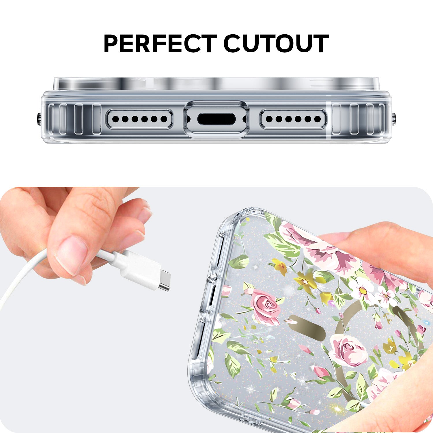 Tough On IMD Pattern Case With MagSafe for iPhone 17 Series