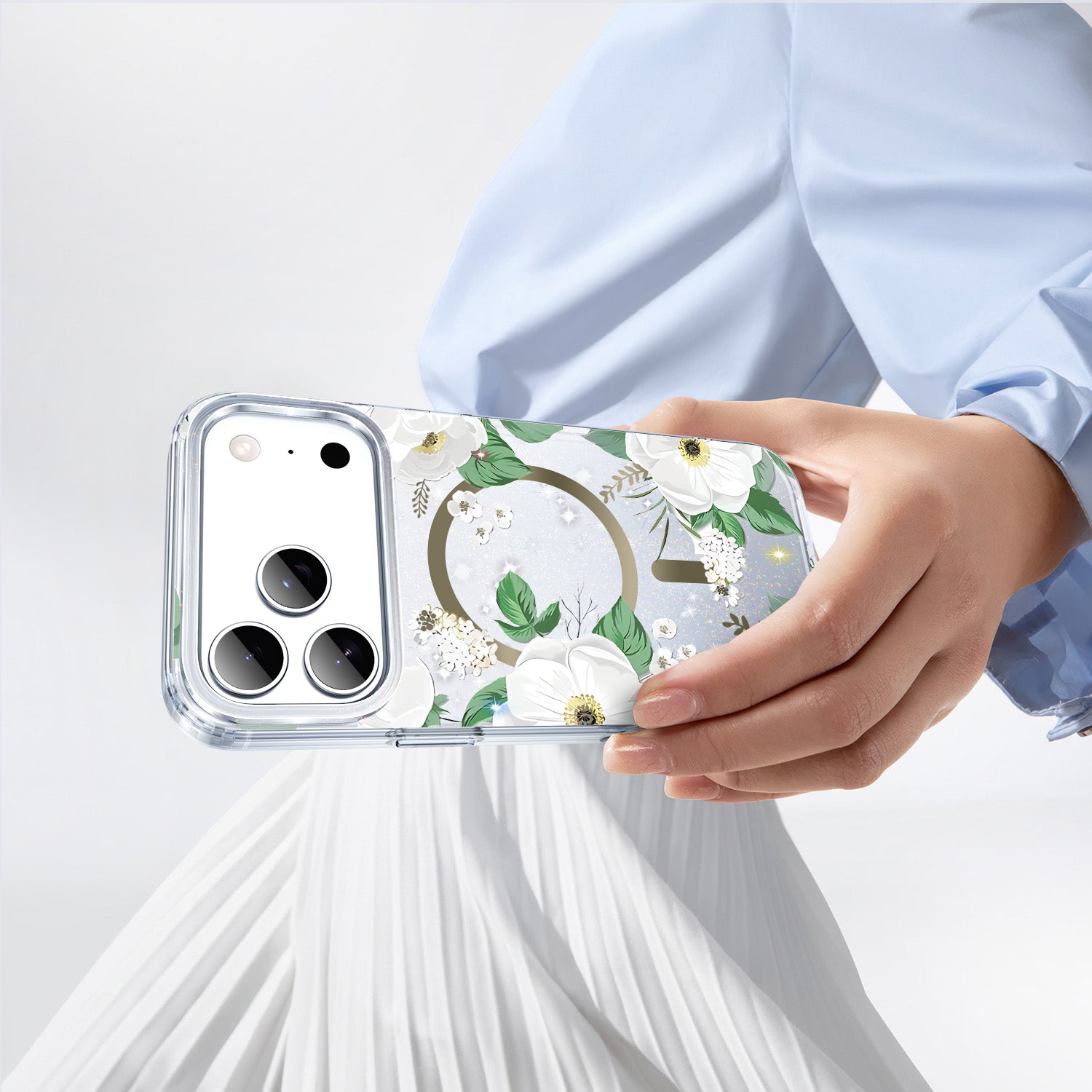 Tough On IMD Pattern Case With MagSafe for iPhone 17 Series