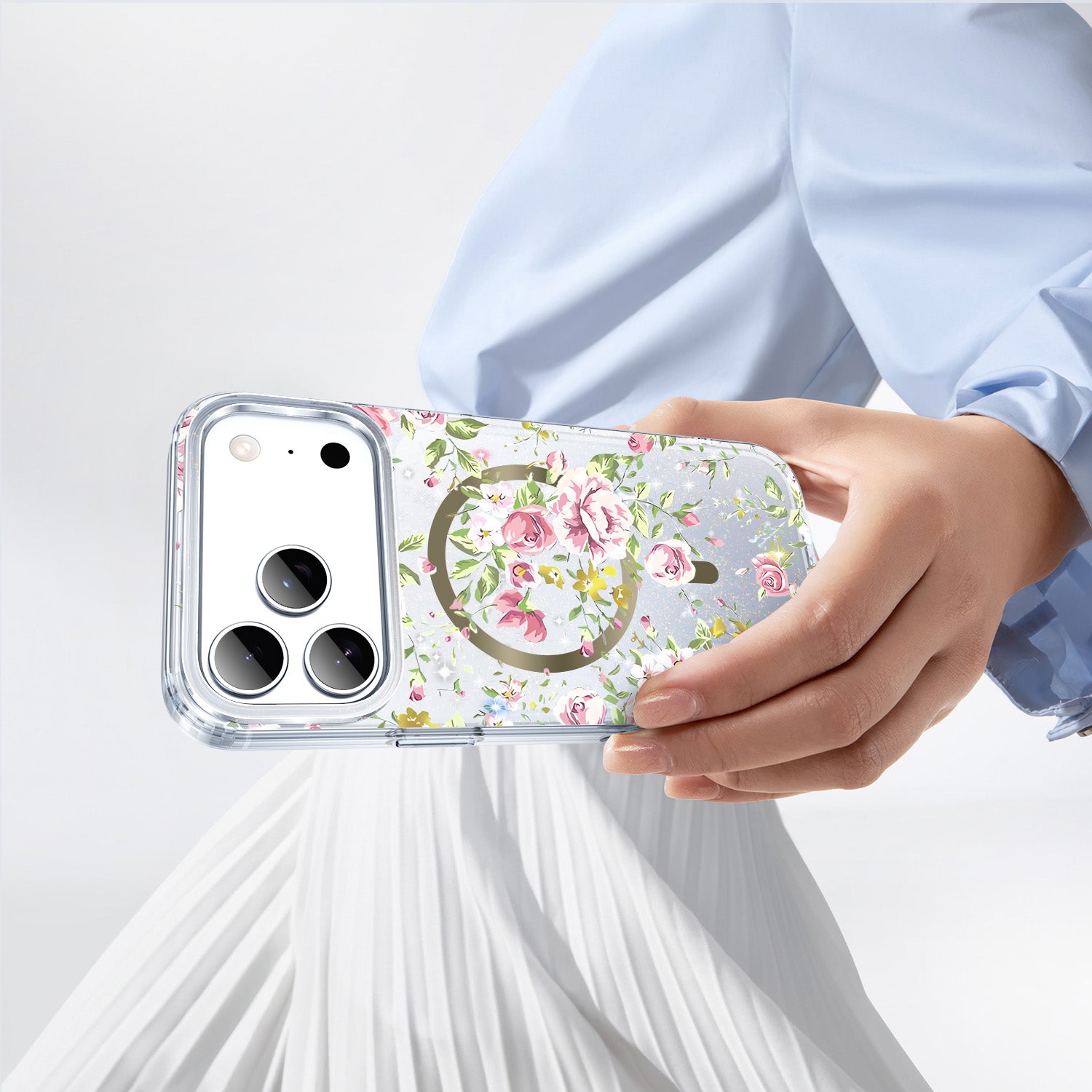 Tough On IMD Pattern Case With MagSafe for iPhone 17 Series