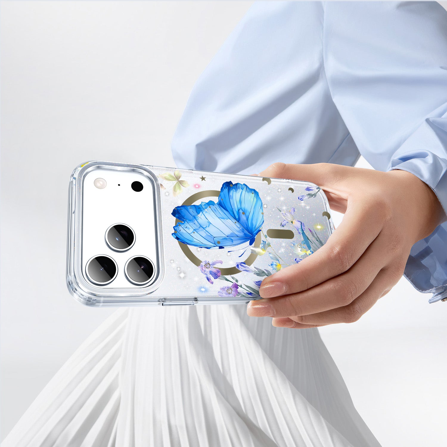 Tough On IMD Pattern Case With MagSafe for iPhone 17 Series