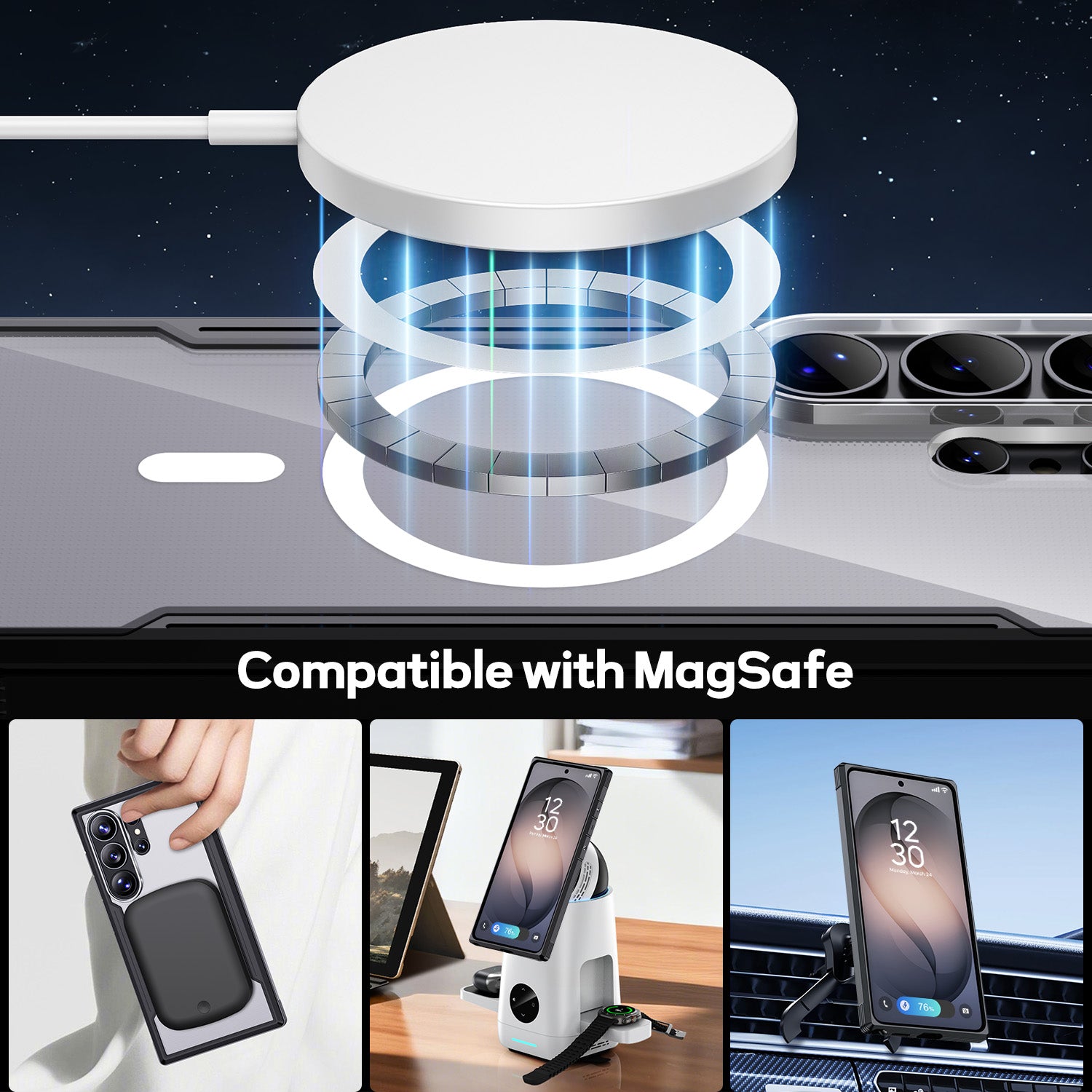 Tough On Iron Shield Case for Samsung Galaxy S26 Series