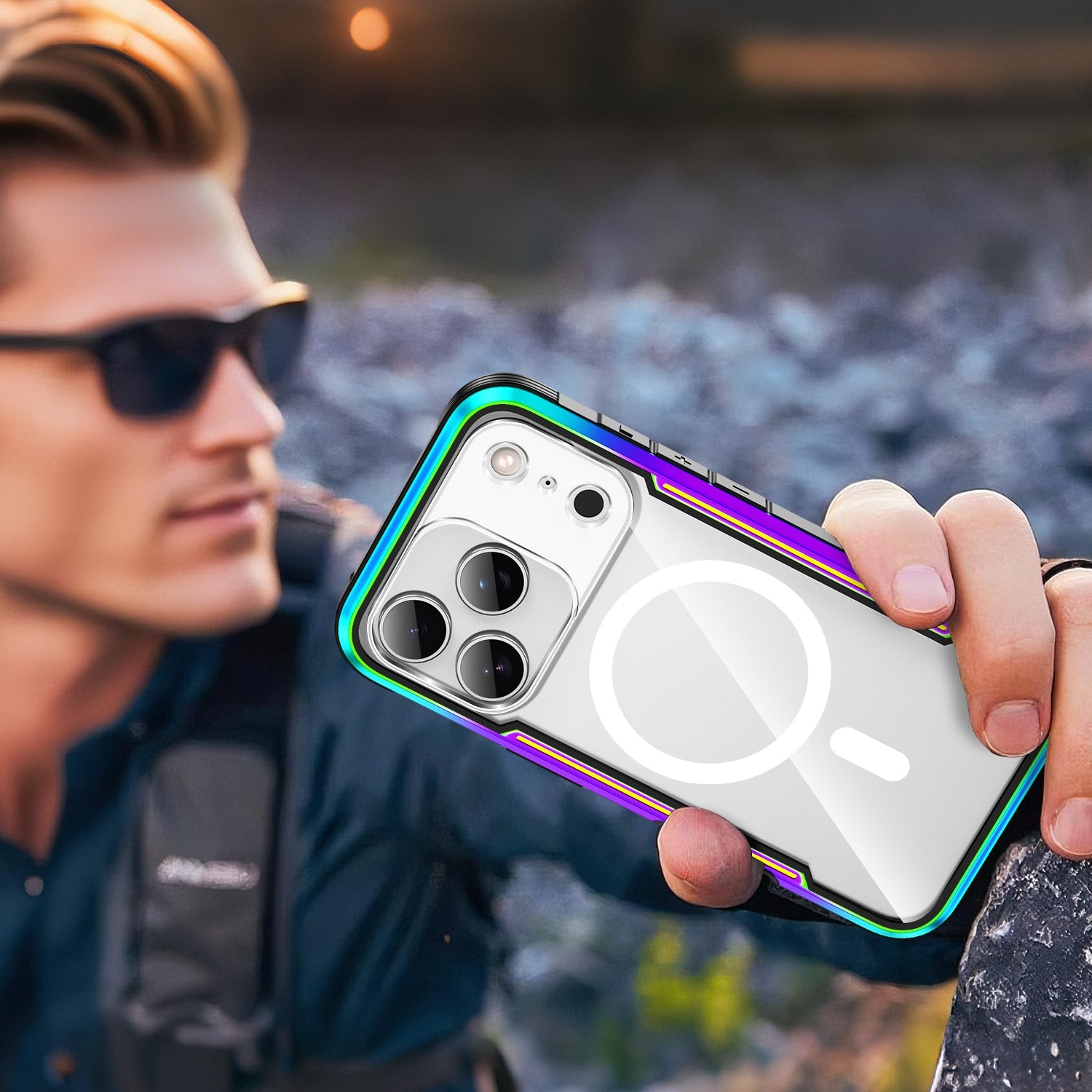 Tough On Iron Shield Case with MagSafe for iPhone