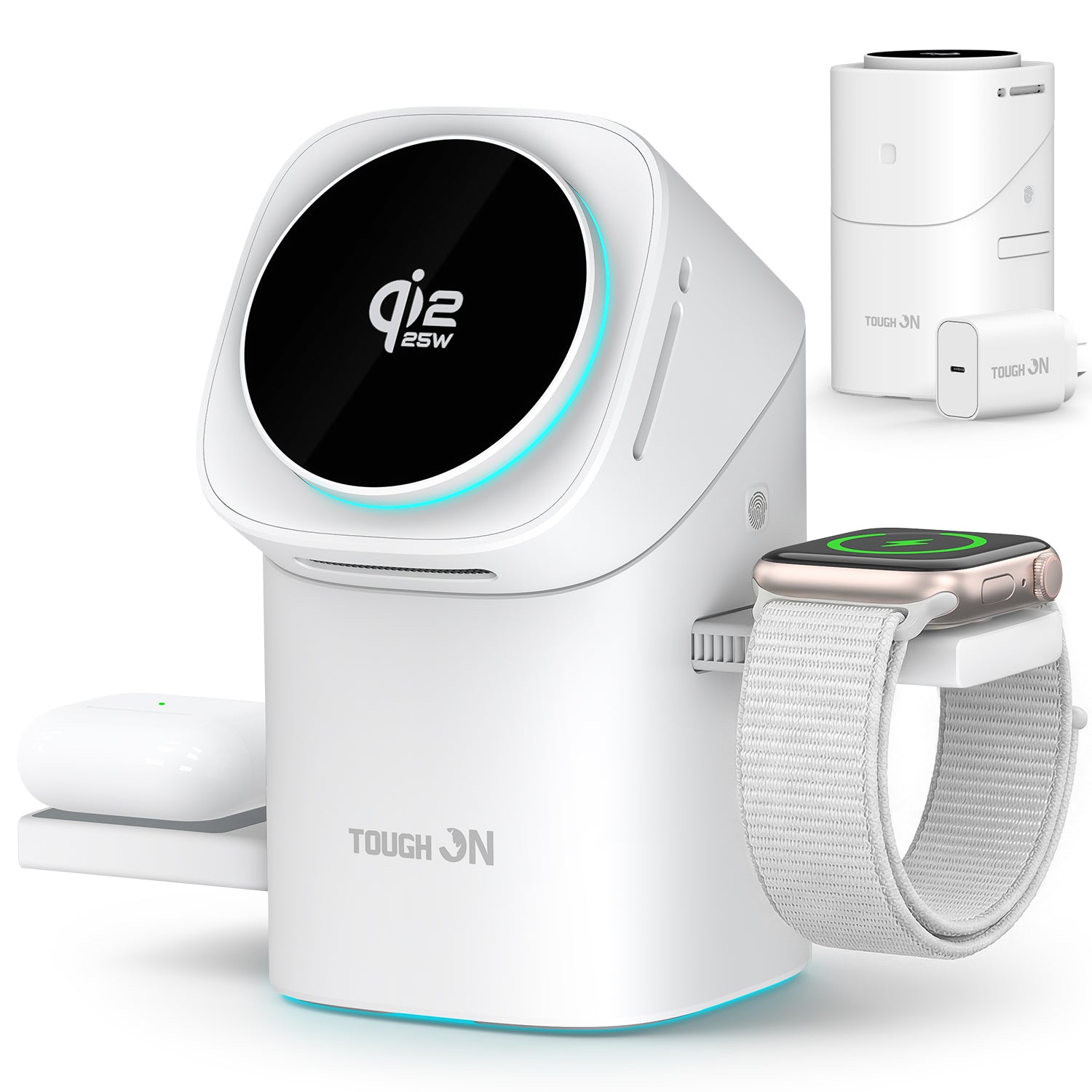 Tough On MagPro 3-in-1 Wireless Charger