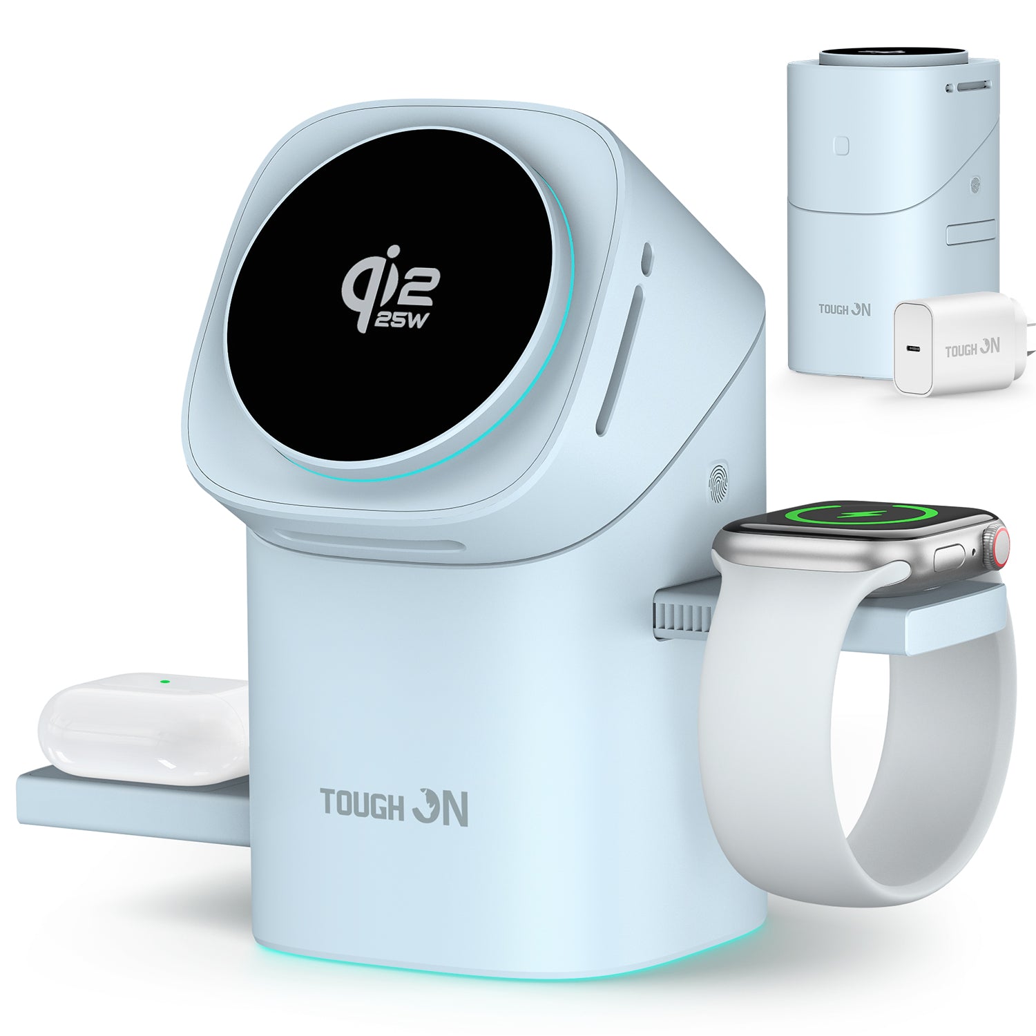 Tough On MagPro 3-in-1 Wireless Charger