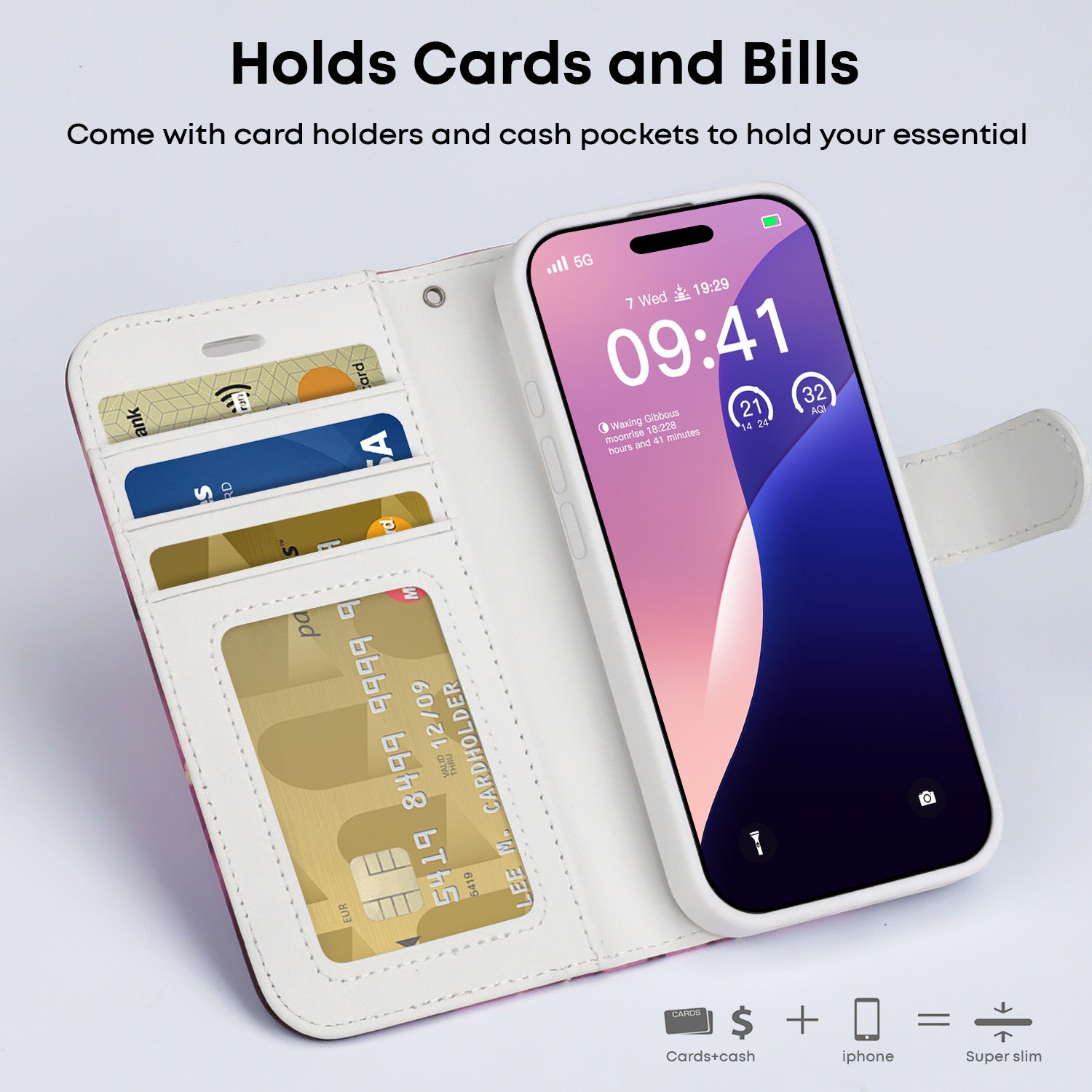 Tough On Magnetic Detachable Leather Case for iPhone 17 Series
