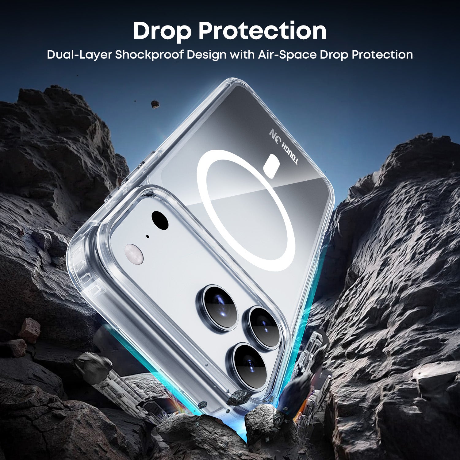 Tough On Matte Case with Magsafe for iPhone