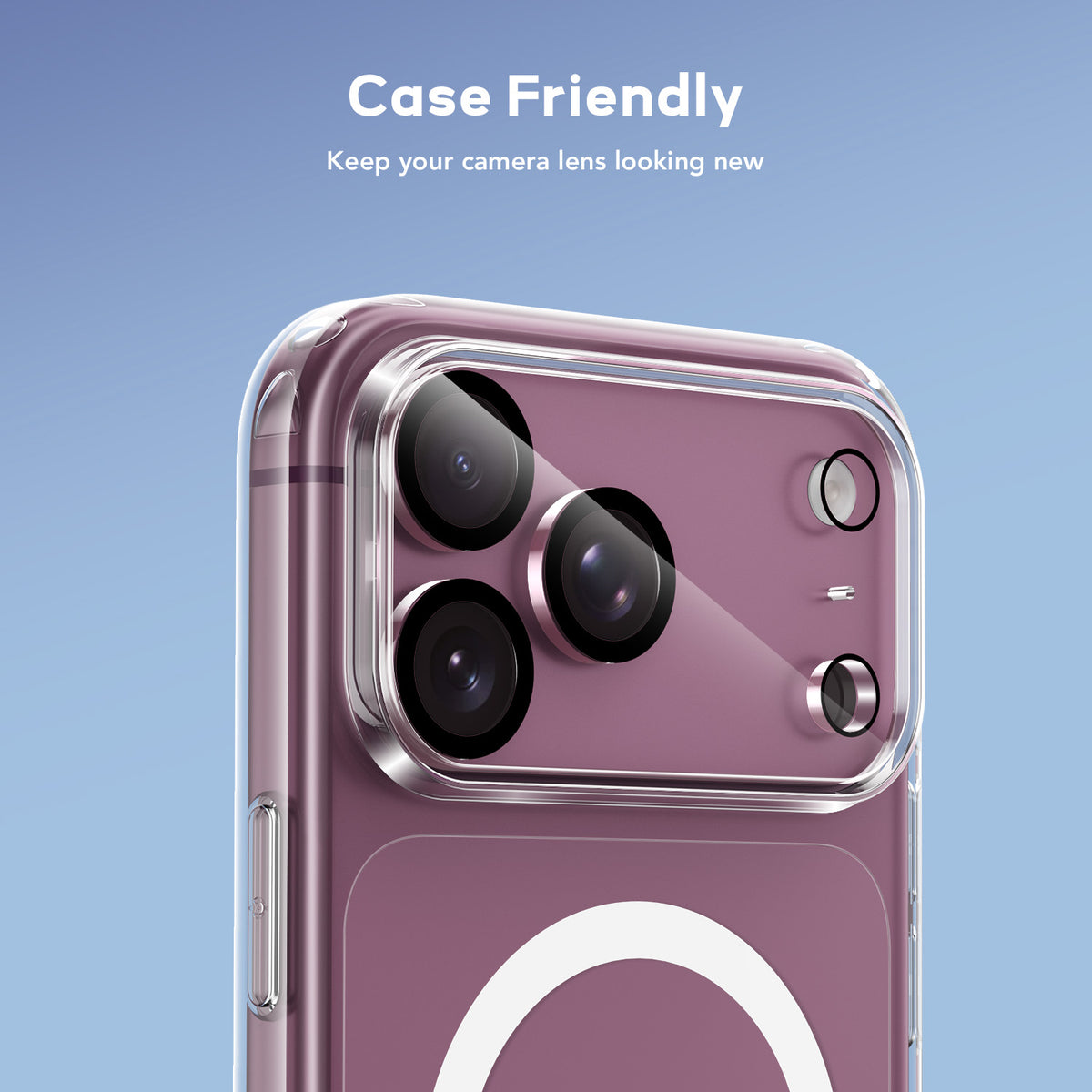 Tough On Rear Camera Protector Tempered Glass for iPhone