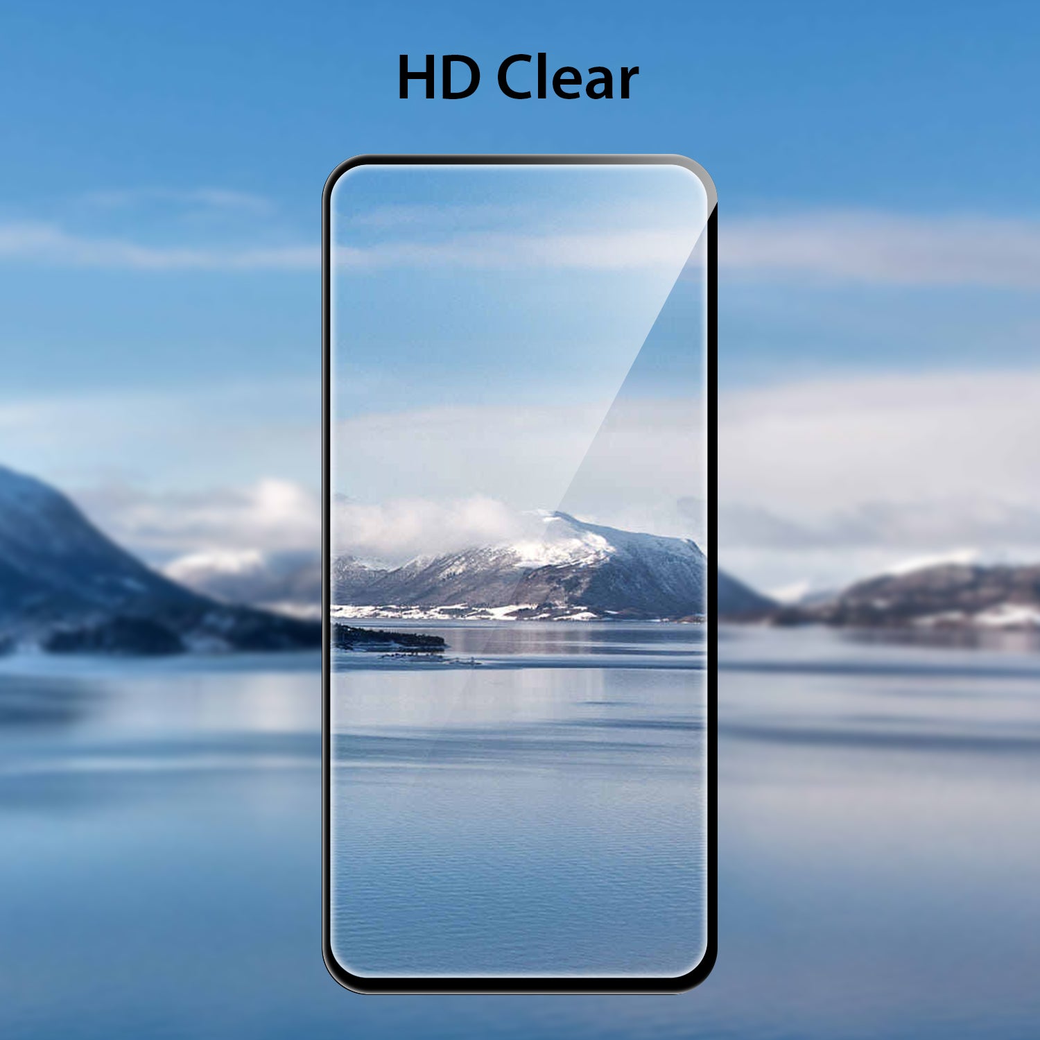 Tough On Samsung Galaxy A56 Tempered Glass Screen Protector Black