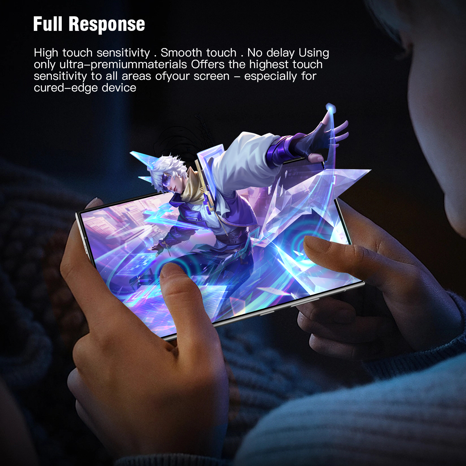 Tough On Samsung Galaxy S24 Ultra Privacy Tempered Glass Screen Protector