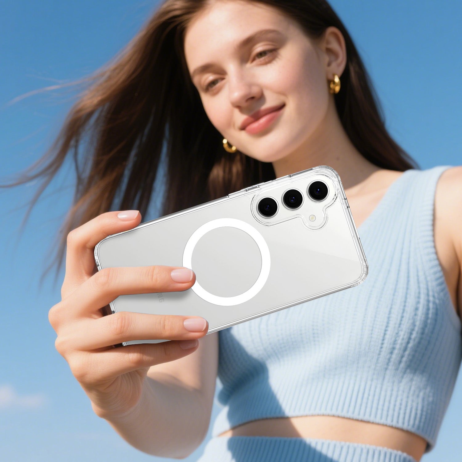 Tough On Samsung Galaxy S25 FE Case with MagSafe Clear Air